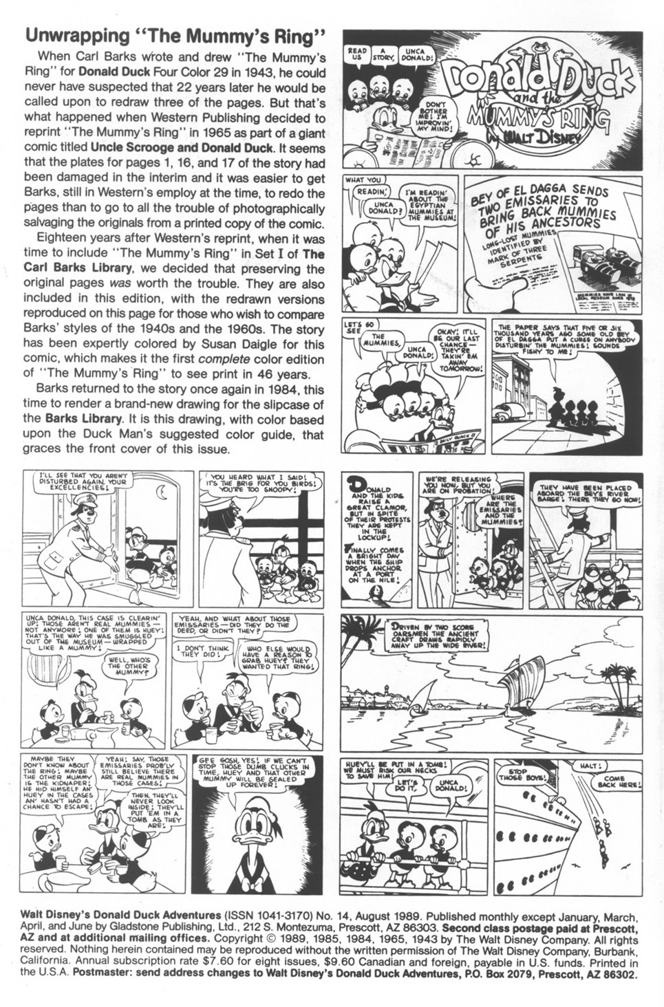 Walt Disney's Donald Duck Adventures (1987) Issue #14 #14 - English 2