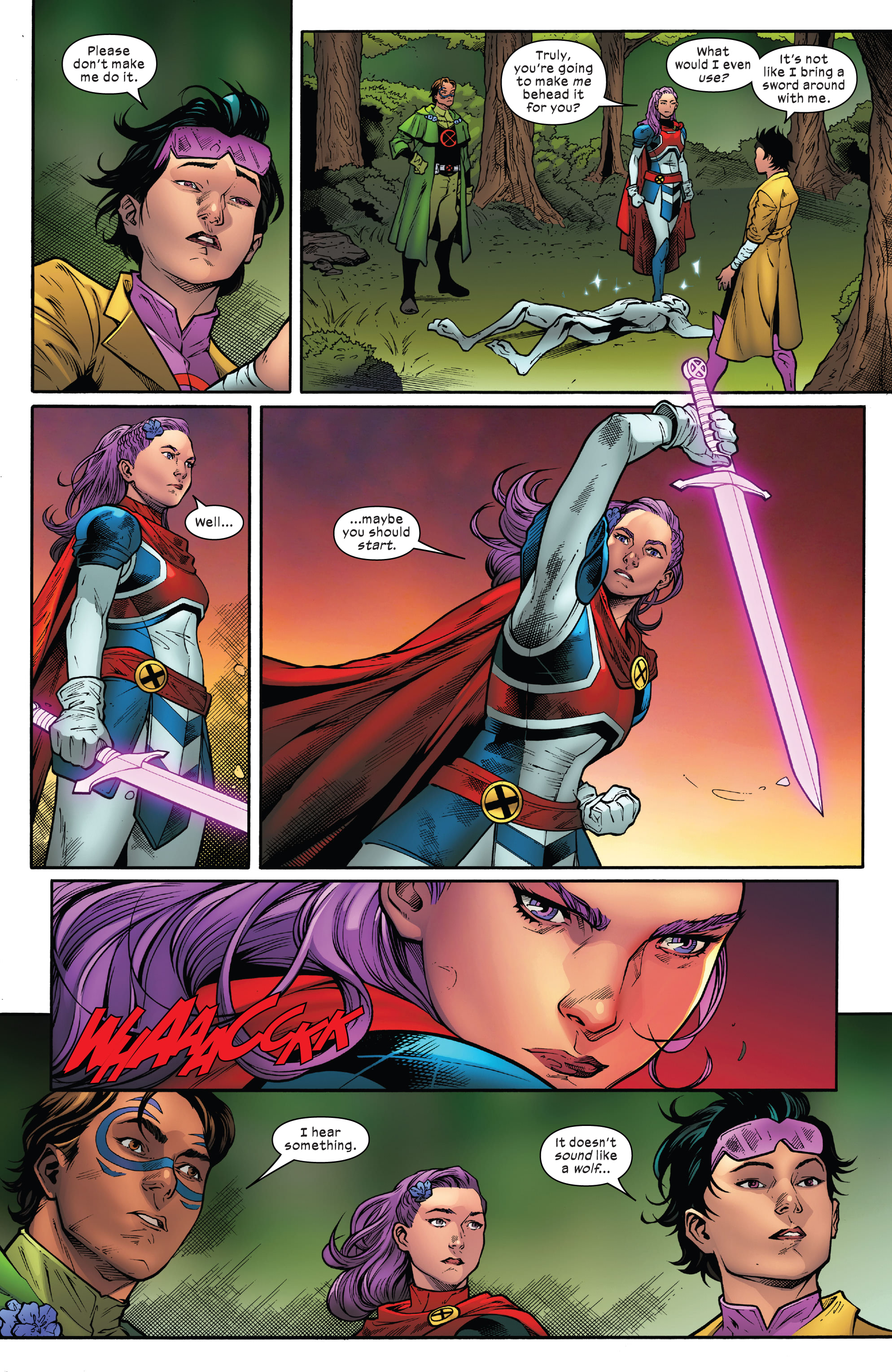 Read online Excalibur (2019) comic -  Issue #8 - 16