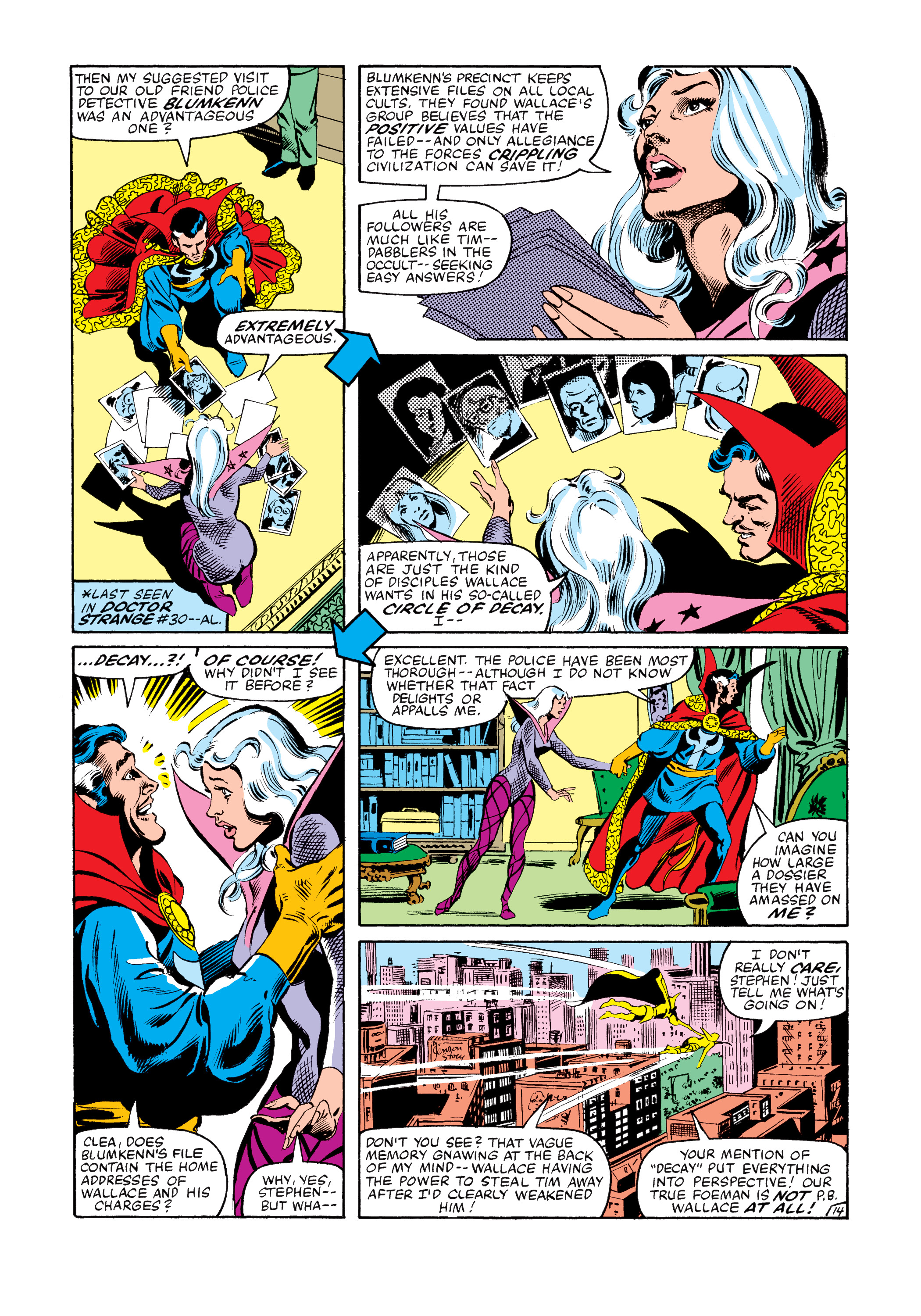 Read online Marvel Masterworks: Doctor Strange comic -  Issue # TPB 9 (Part 2) - 84
