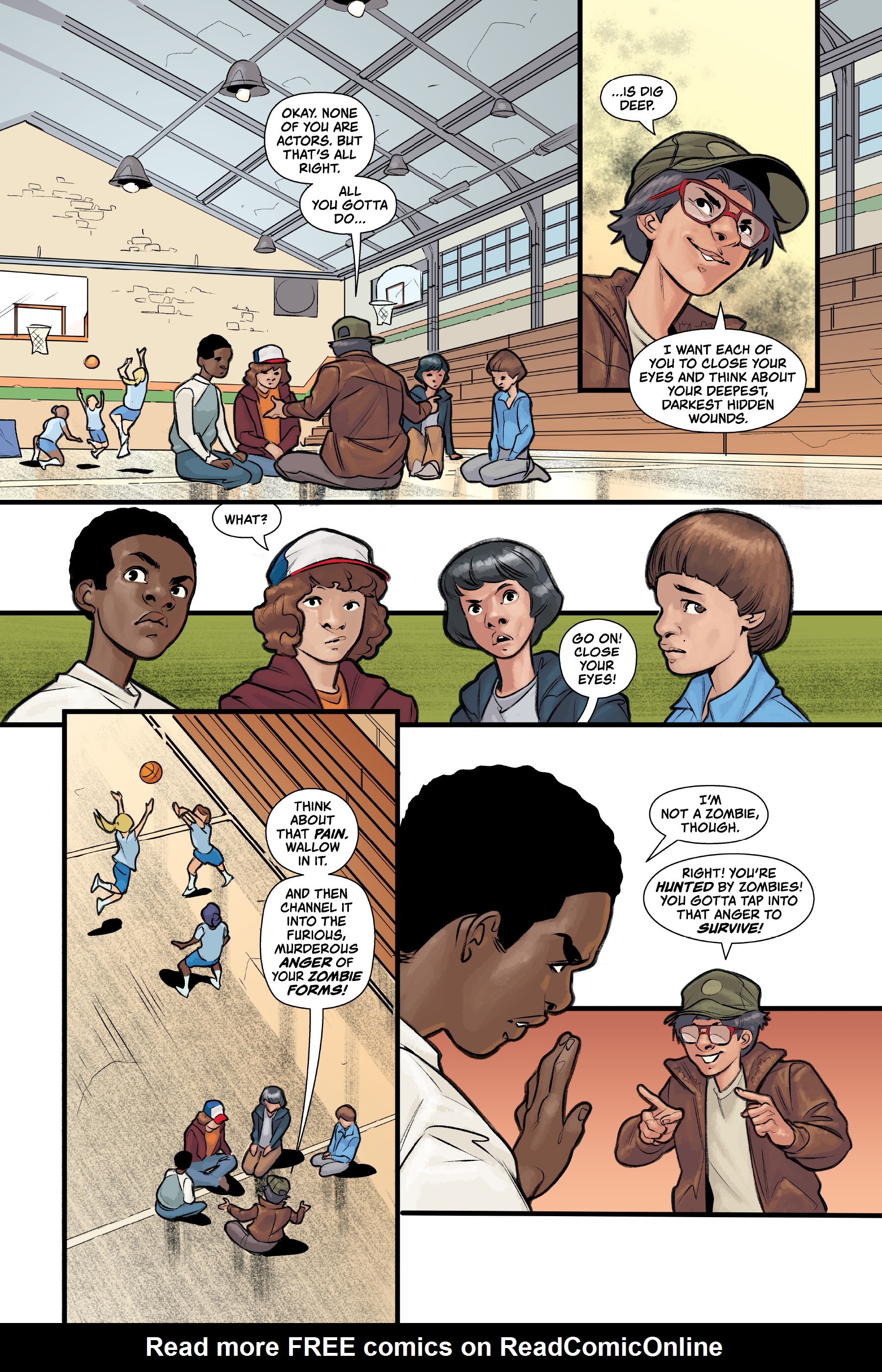 Read online Stranger Things: Zombie Boys comic -  Issue # TPB - 45