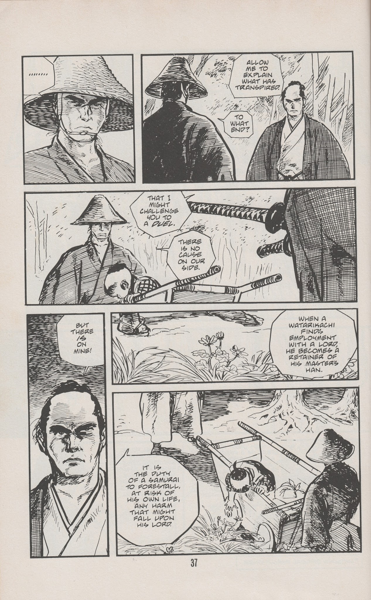 Read online Lone Wolf and Cub comic -  Issue #29 - 41