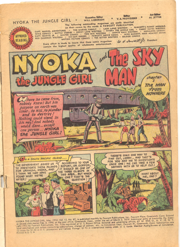 Read online Nyoka the Jungle Girl (1945) comic -  Issue #67 - 3