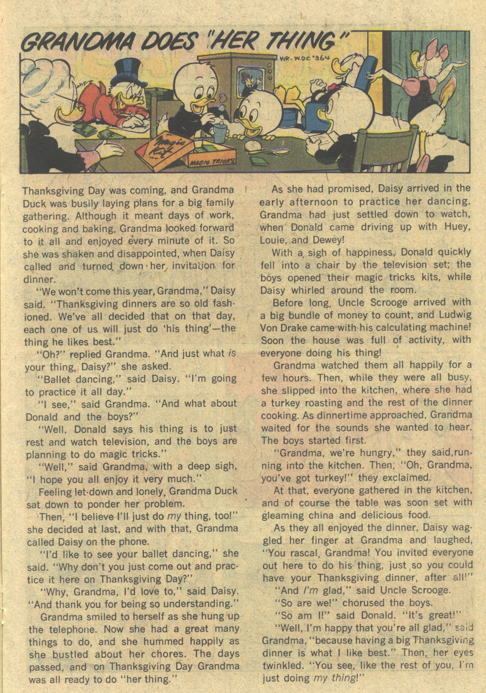 Read online Walt Disney's Comics and Stories comic -  Issue #484 - 15