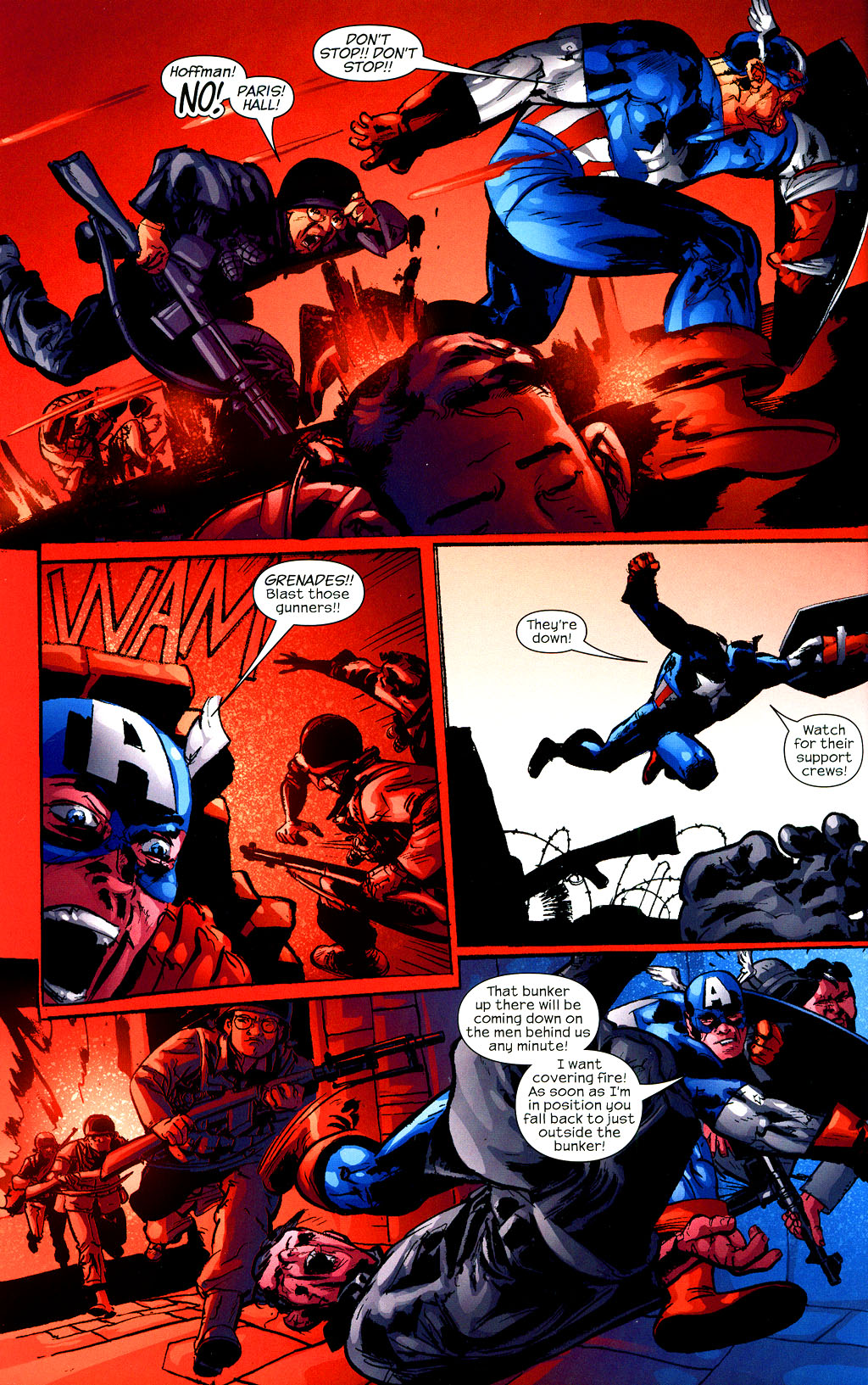 Read online Captain America: Red, White & Blue comic -  Issue # TPB - 11