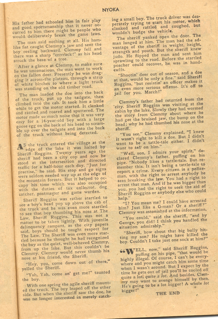 Read online Nyoka the Jungle Girl (1945) comic -  Issue #24 - 15