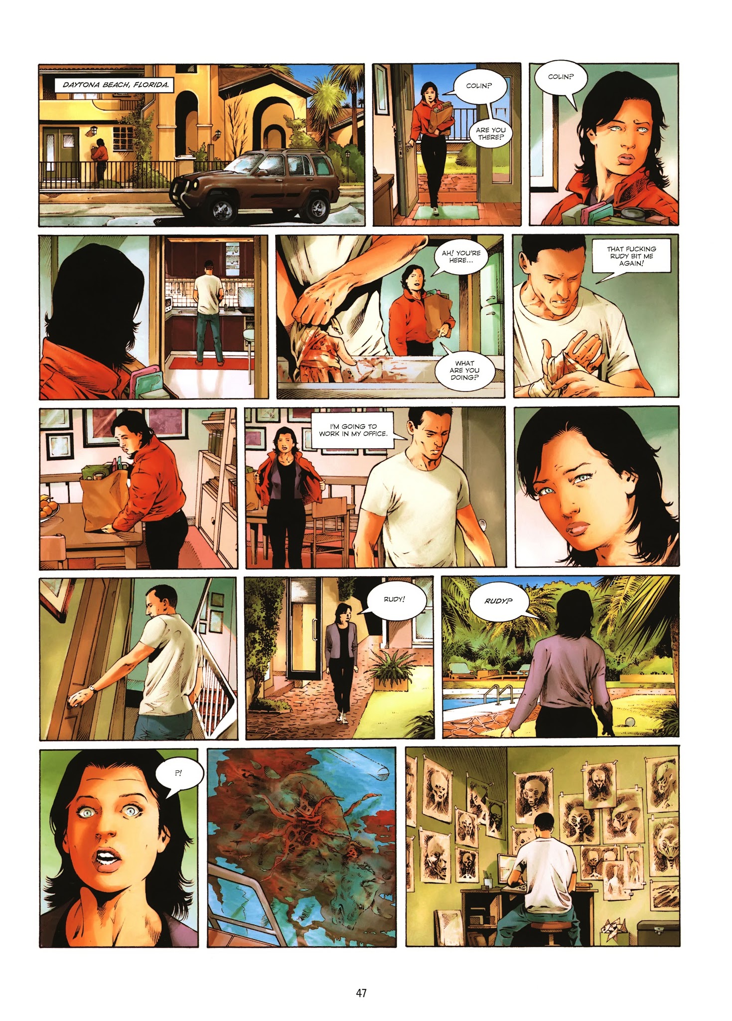 Read online Prometheus comic -  Issue #3 - 46