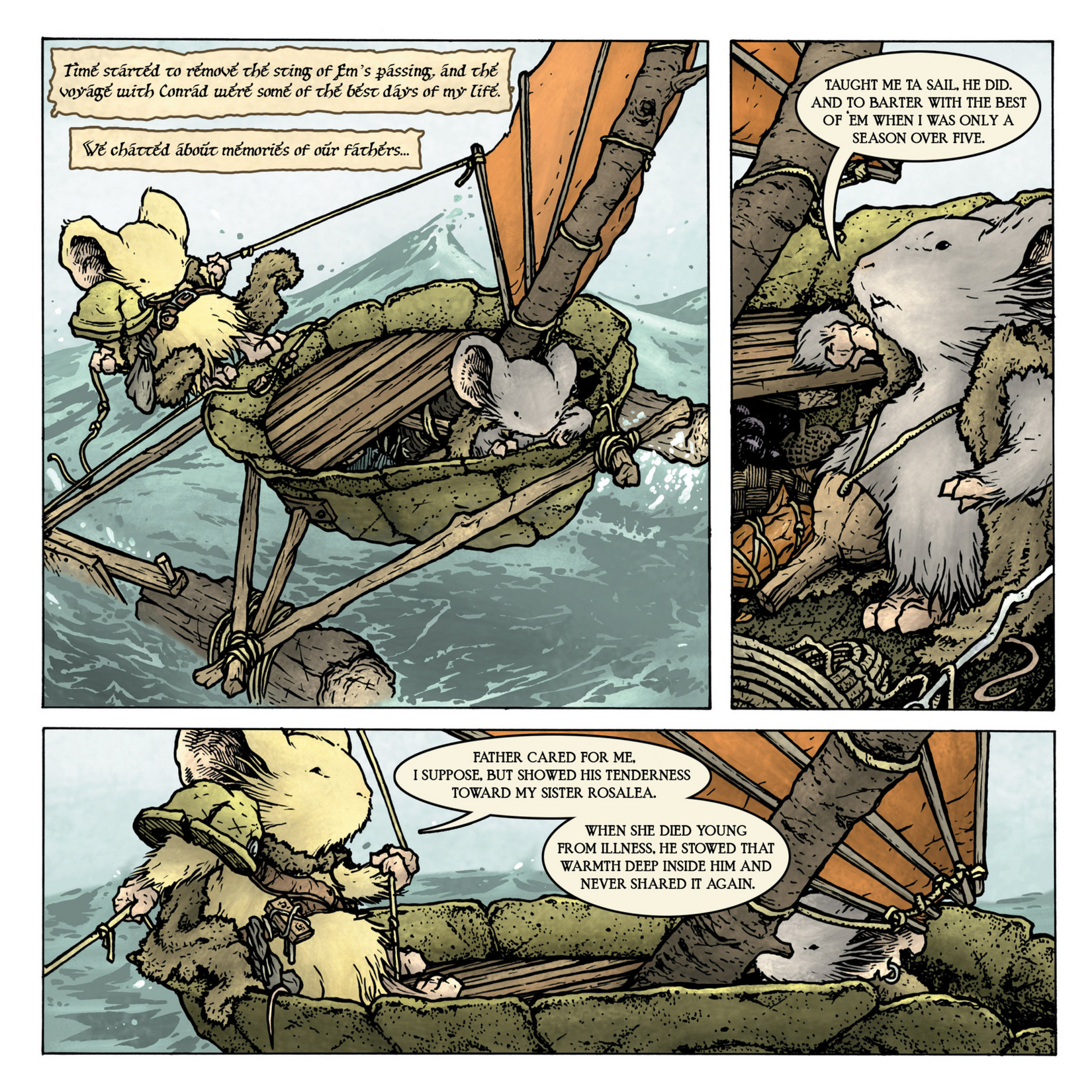 Read online Mouse Guard: The Black Axe comic -  Issue #5 - 15