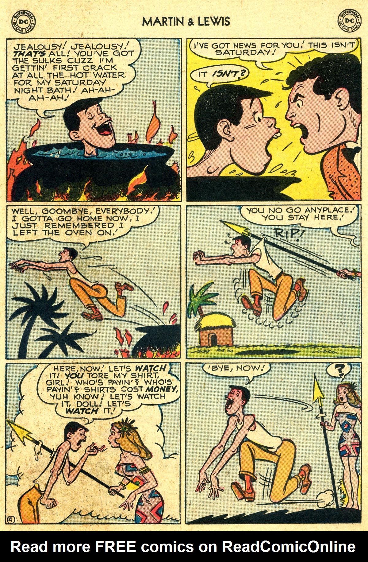Read online The Adventures of Dean Martin and Jerry Lewis comic -  Issue #8 - 28