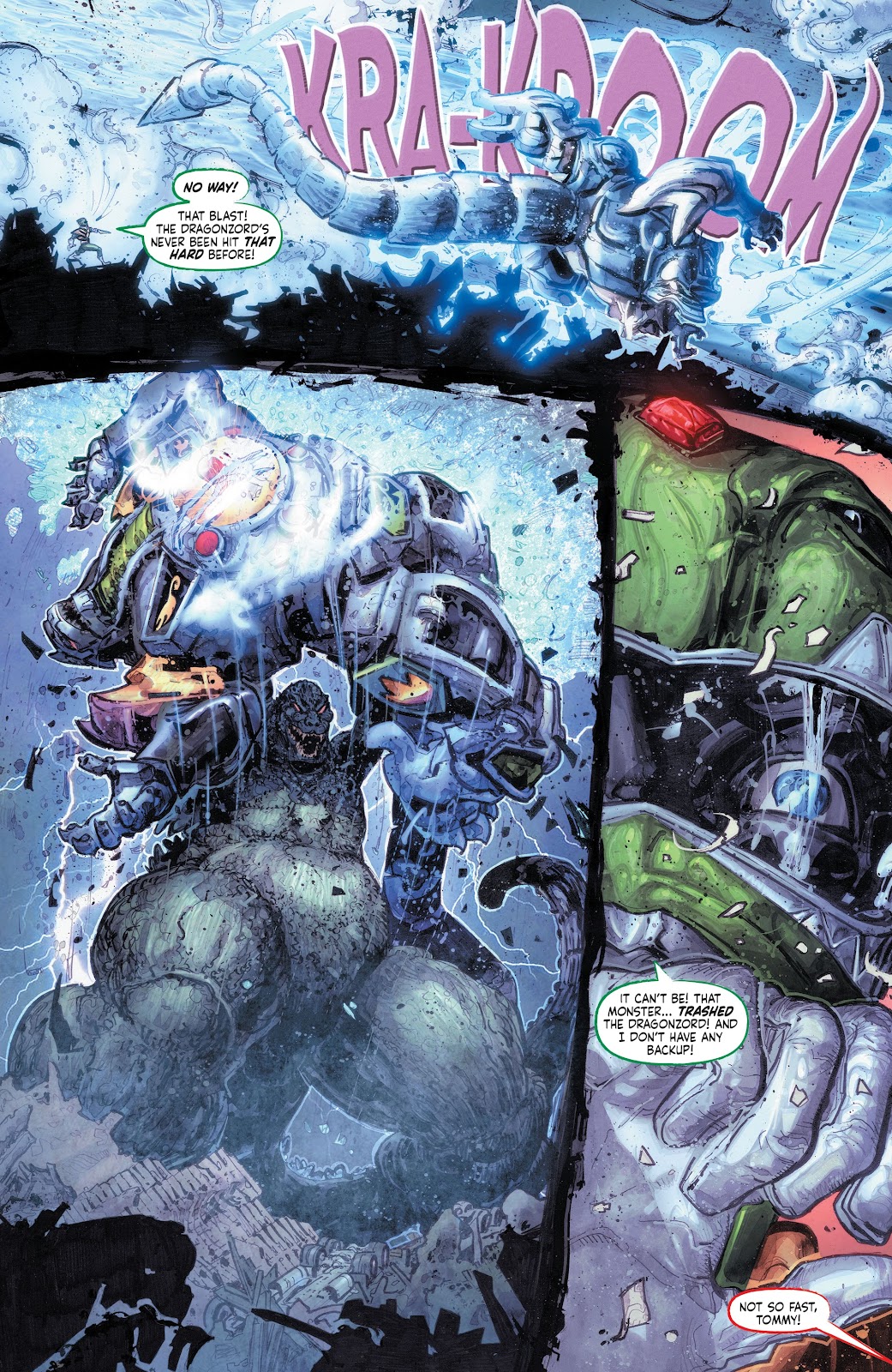 Godzilla vs. The Mighty Morphin Power Rangers issue 1 - Page 19