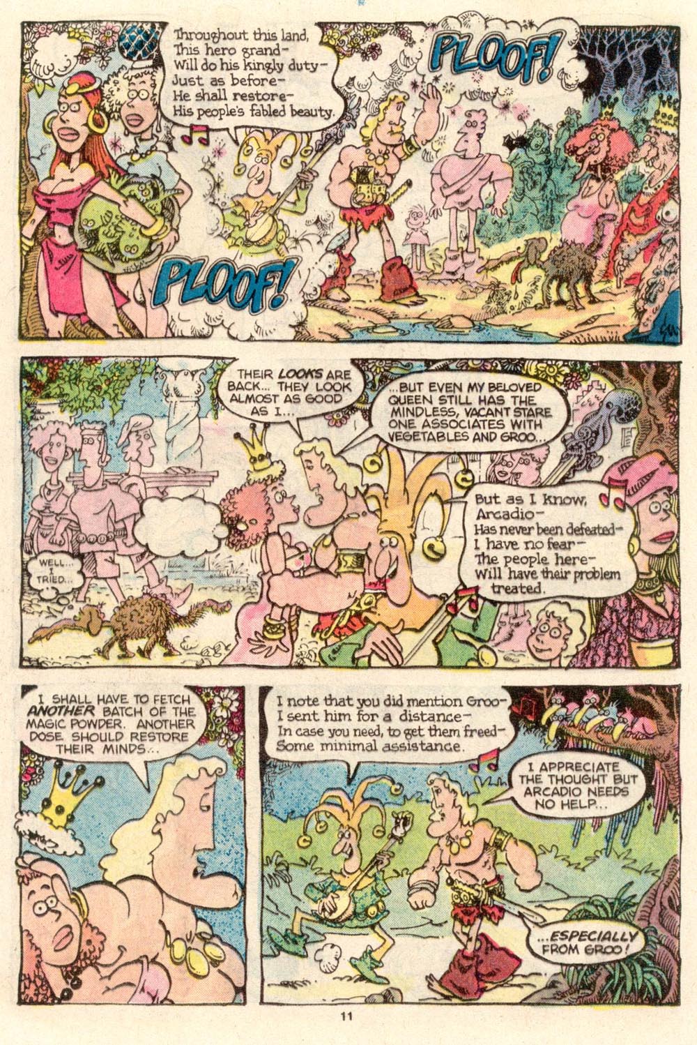 Read online Sergio Aragonés Groo the Wanderer comic -  Issue #24 - 12