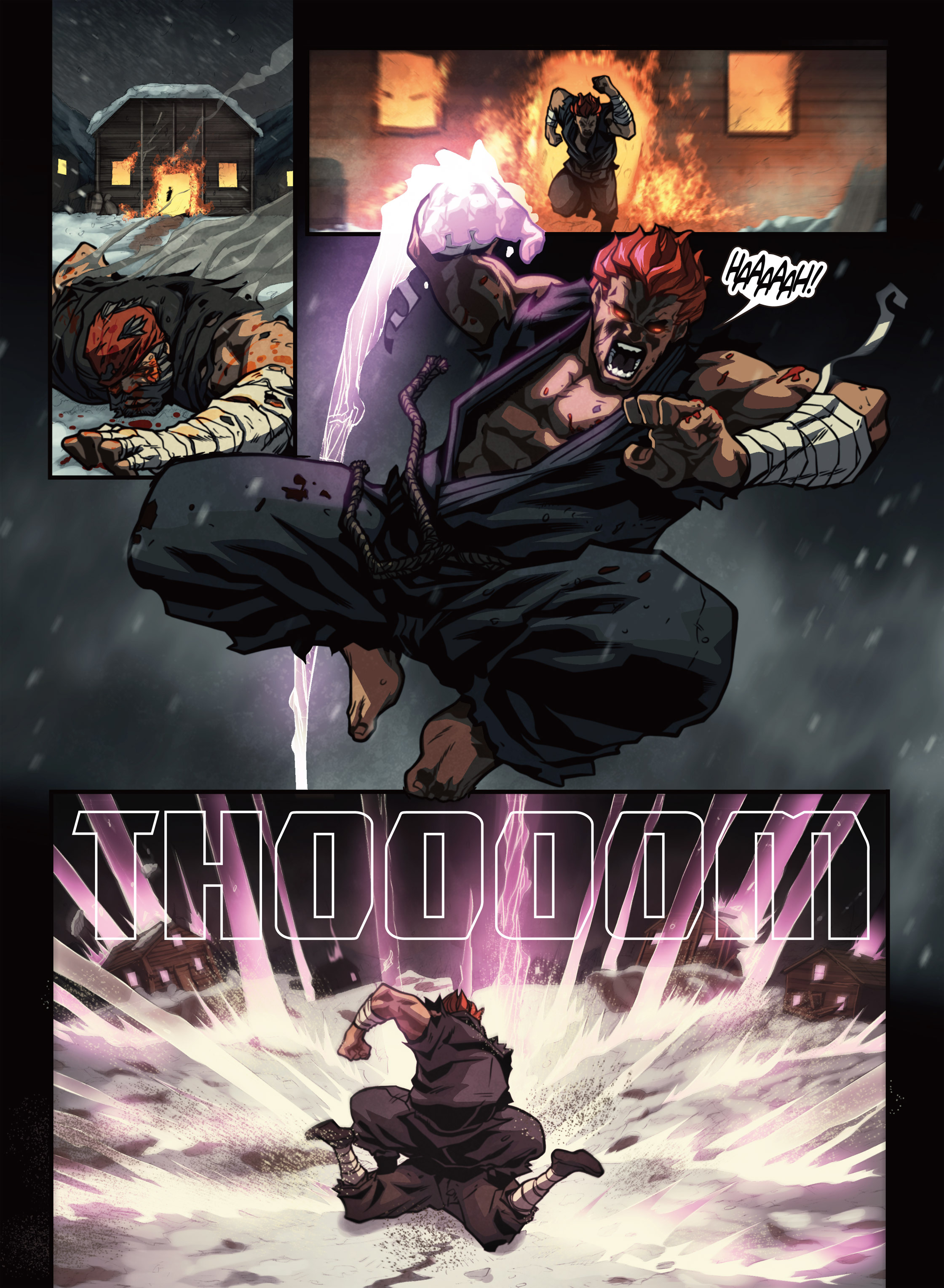 Street Fighter #1 Puppeteer Lee Akuma Virgin Variant – Spectral Comics