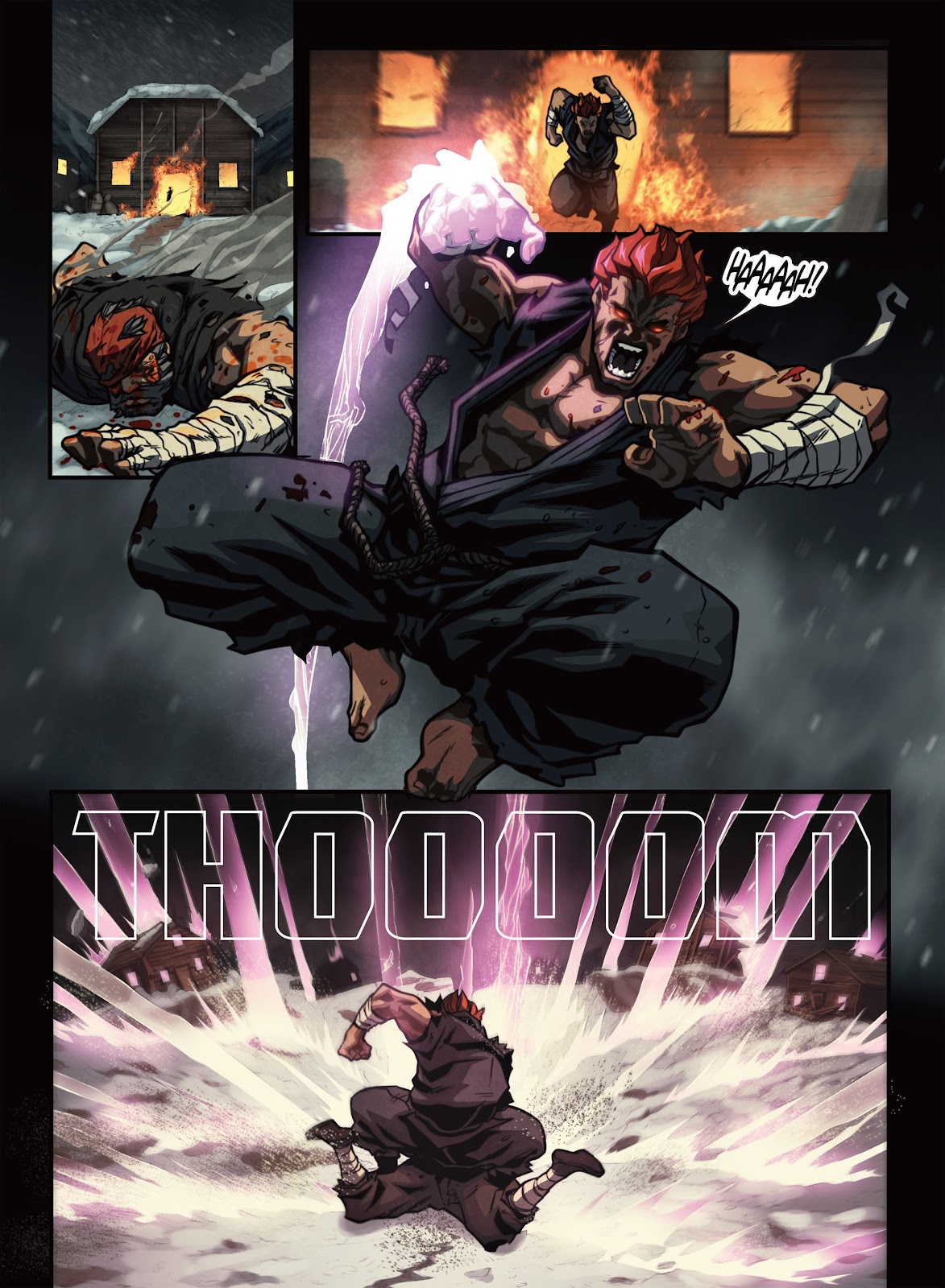 Street Fighter Origins: Akuma issue Full - Page 64