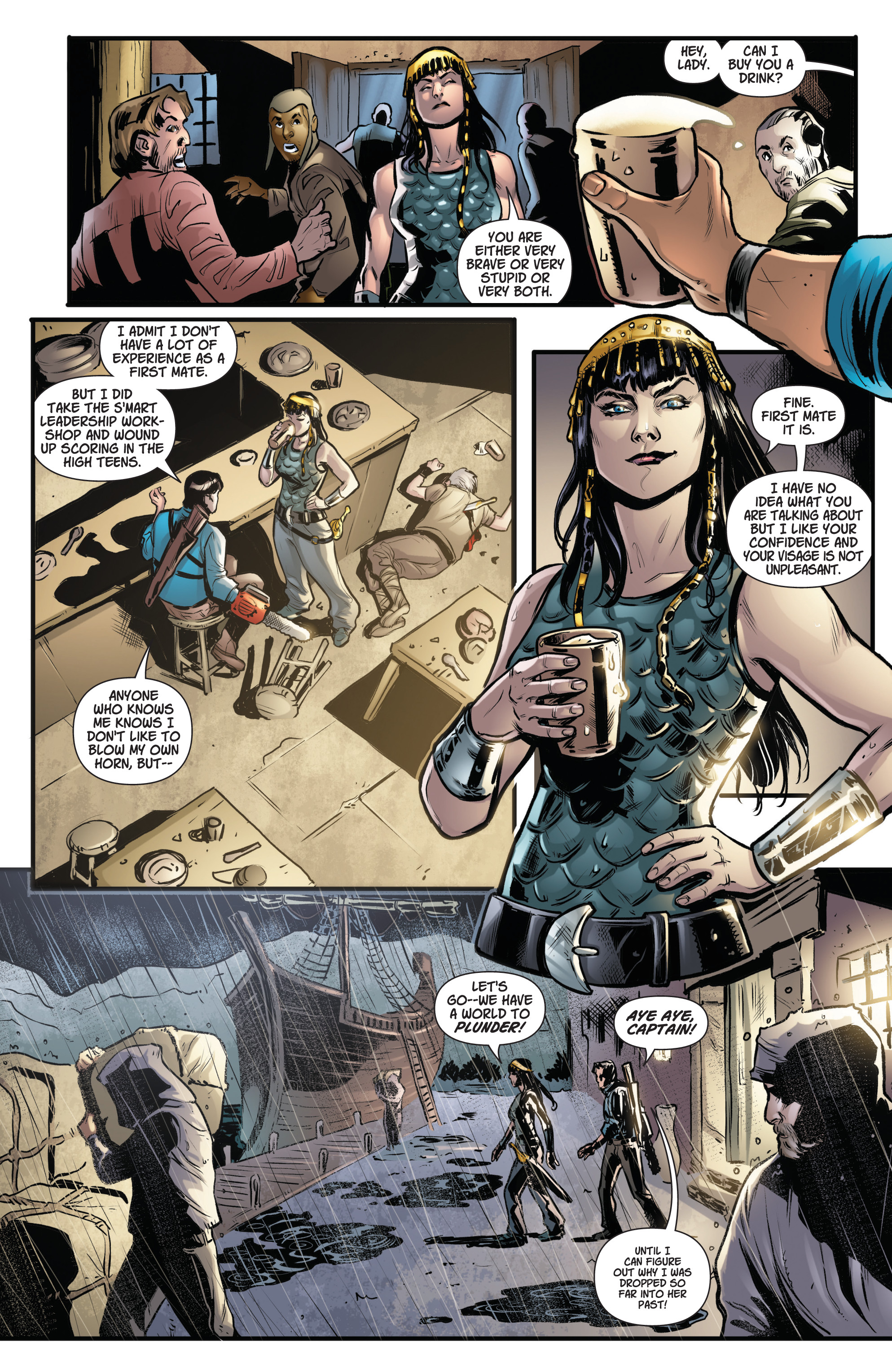 Read online Army Of Darkness/Xena: Forever…And A Day comic -  Issue #3 - 12