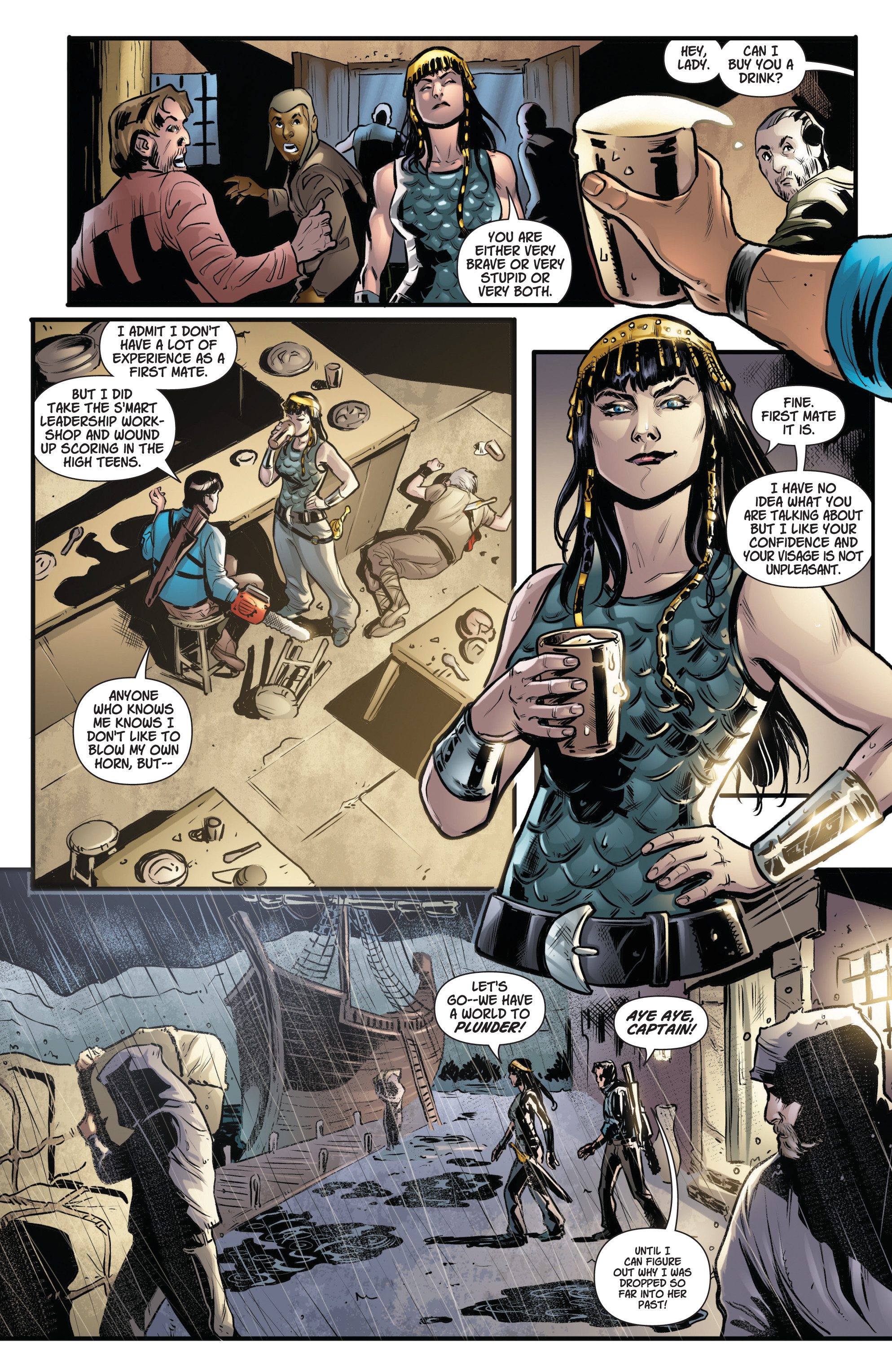 Read online Army Of Darkness/Xena: Forever…And A Day comic -  Issue #3 - 12