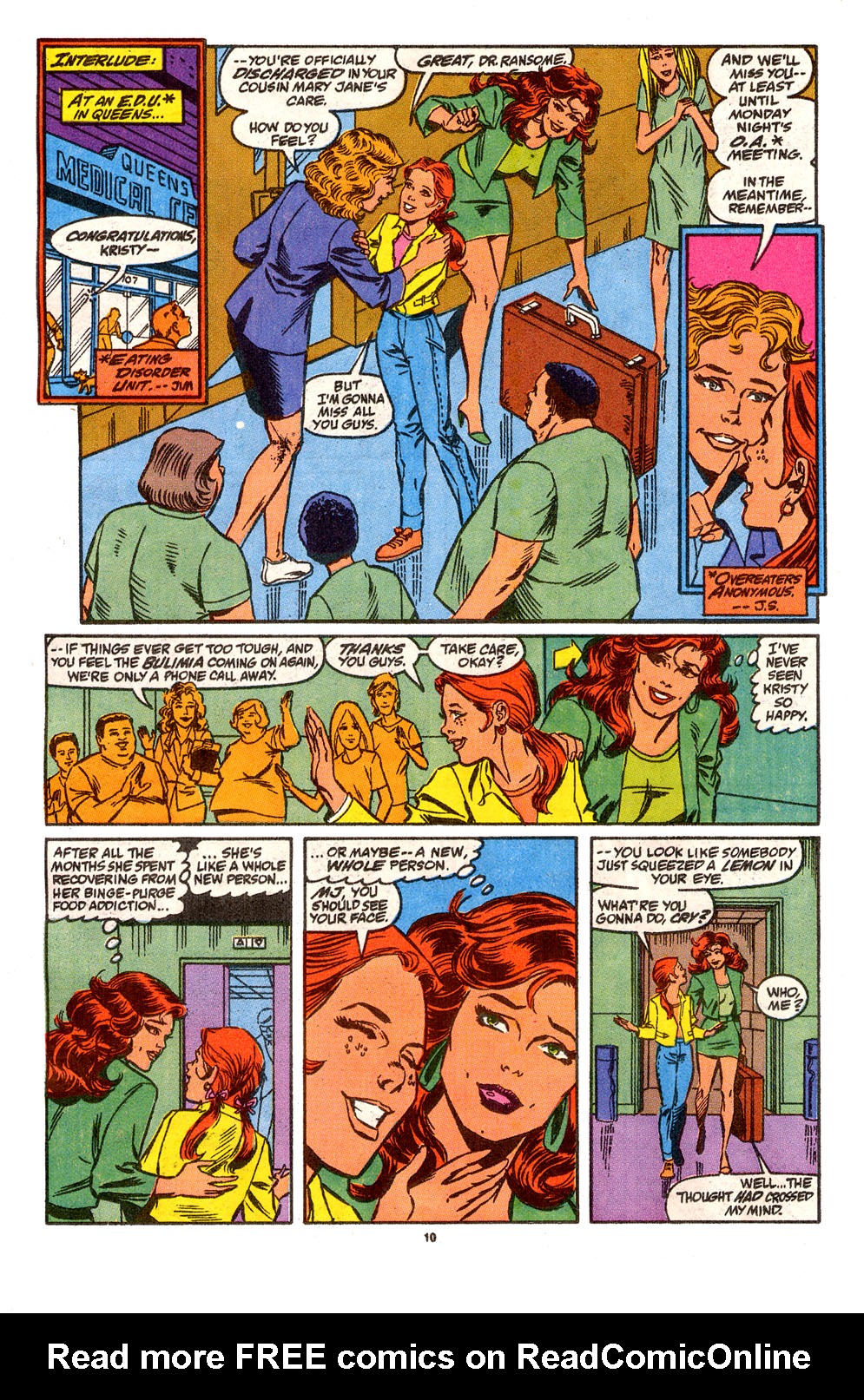 Read online Web of Spider-Man (1985) comic -  Issue #69 - 9