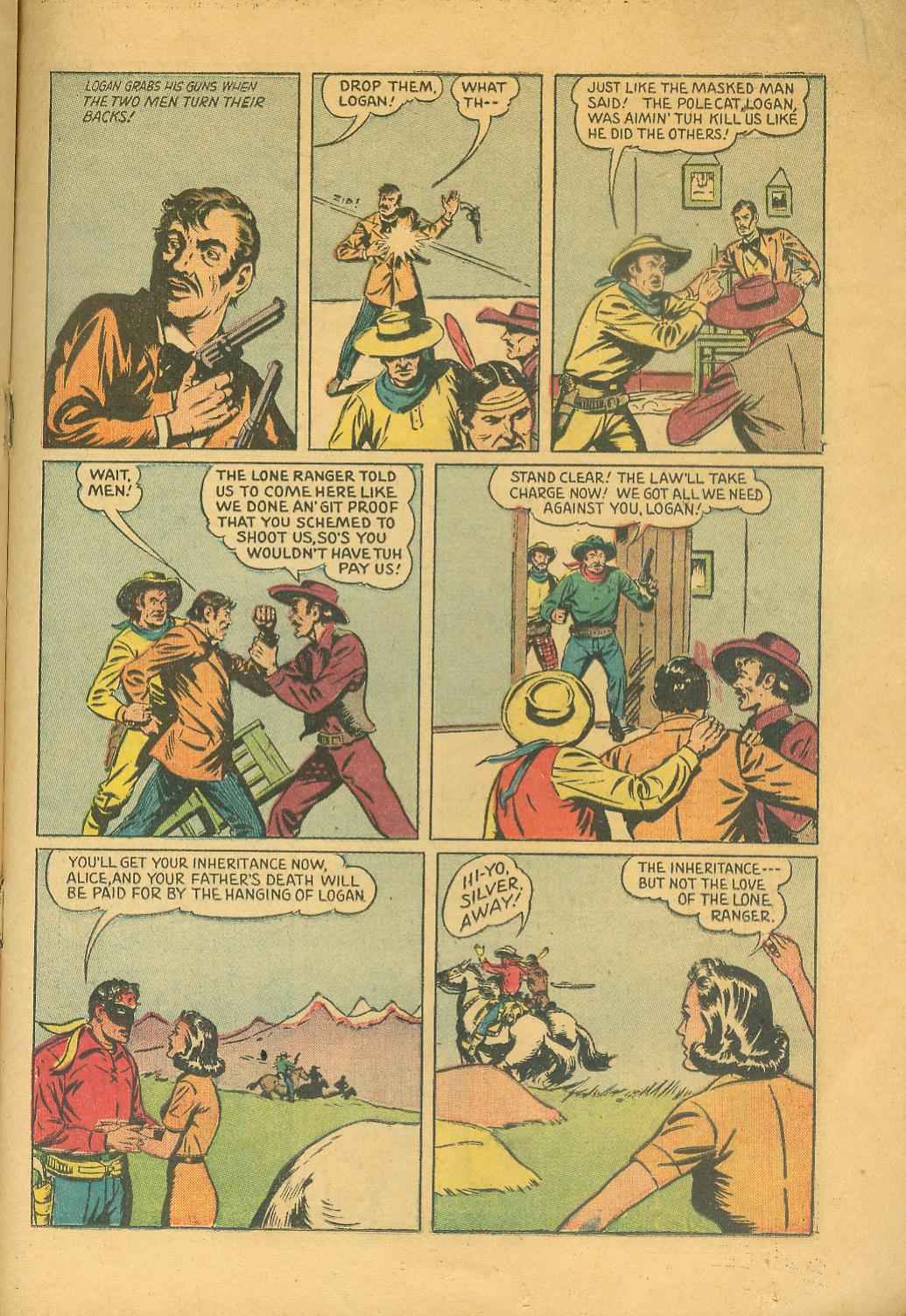 Read online The Lone Ranger (1948) comic -  Issue #28 - 29
