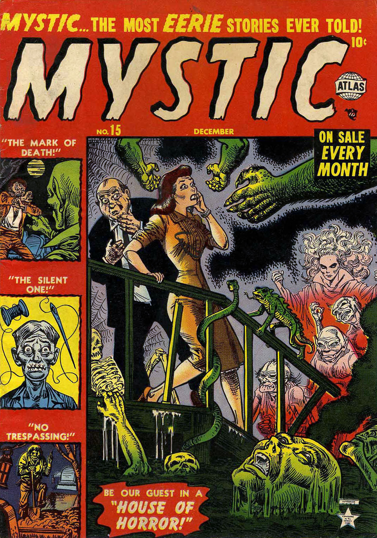 Read online Mystic (1951) comic -  Issue #15 - 1