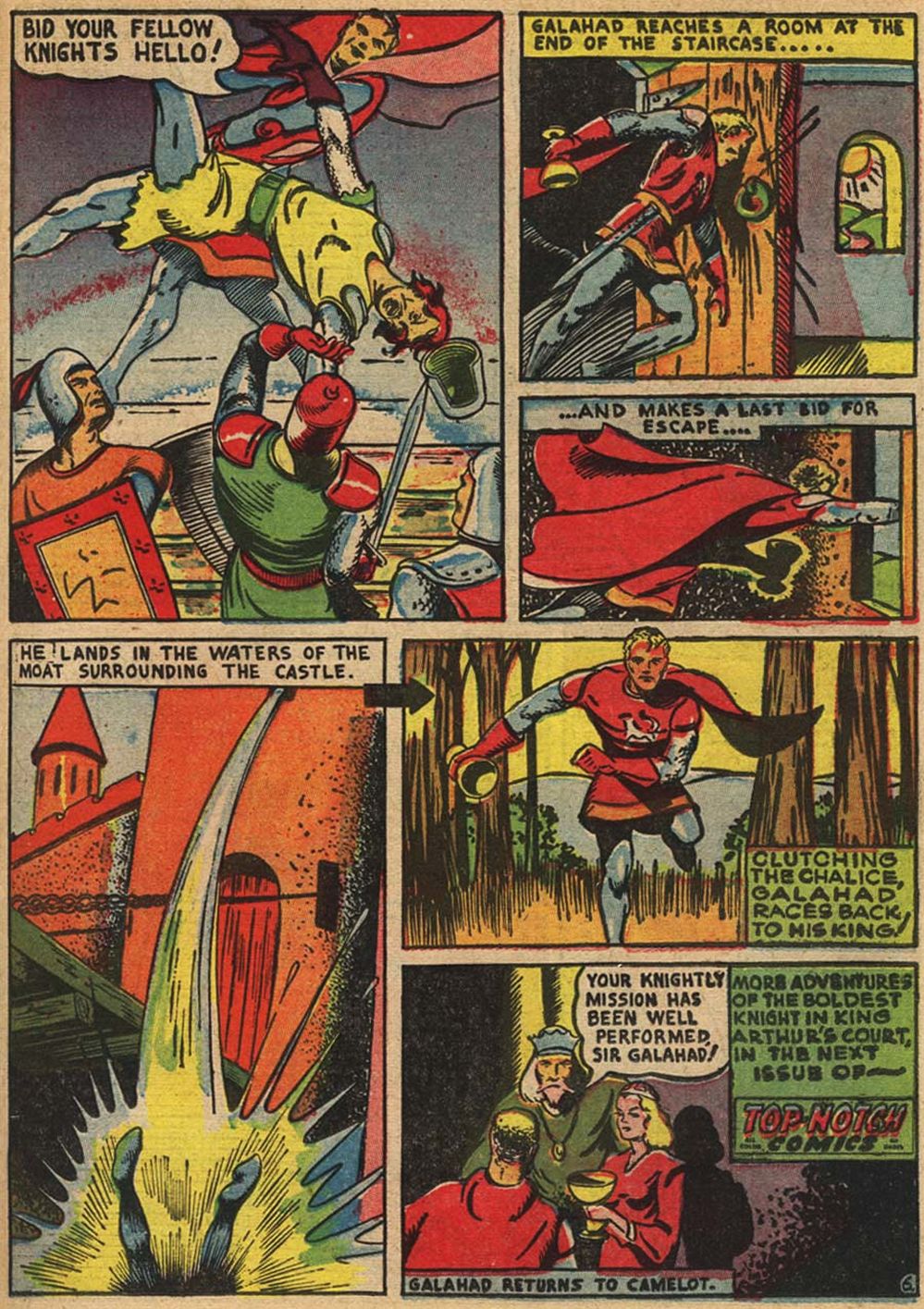 Read online Top-Notch Comics comic -  Issue #6 - 19