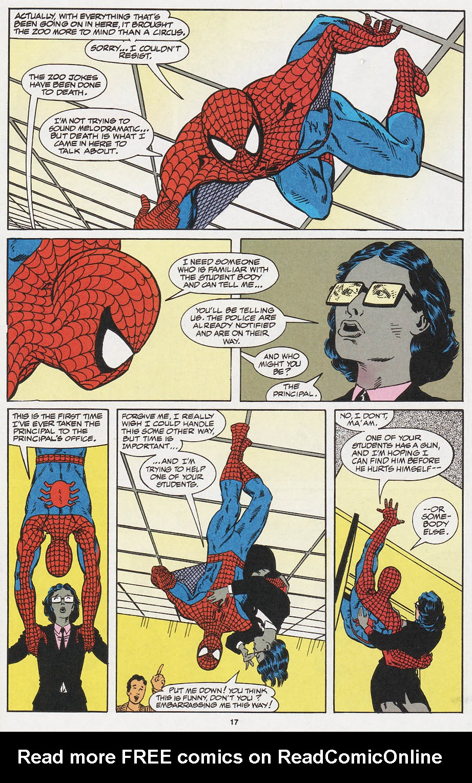 Read online Spider-Man (1990) comic -  Issue #28 - There's Something About A Gun Part 2 - 13
