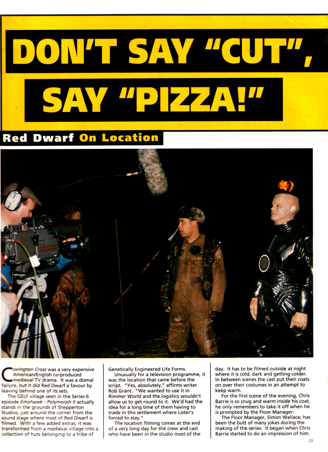 Read online Red Dwarf Smegazine (1993) comic -  Issue #7 - 23