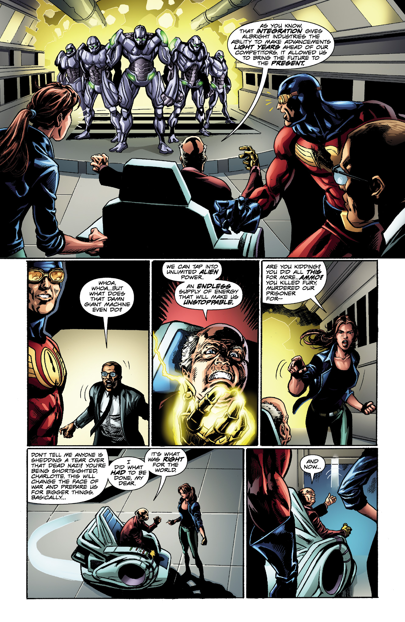 Read online Captain Midnight comic -  Issue #10 - 11