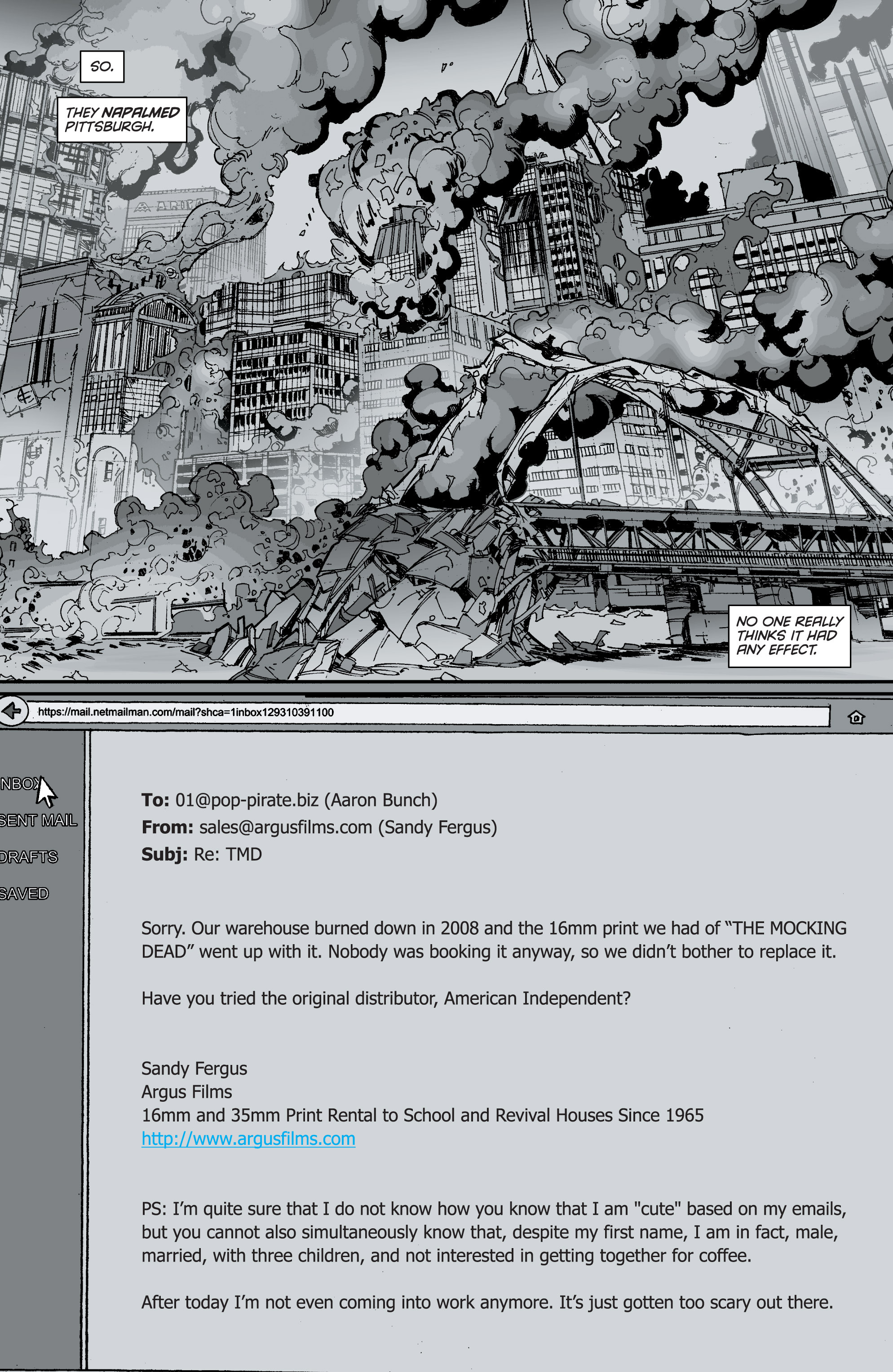 Read online The Mocking Dead comic -  Issue # _TPB (Part 1) - 43