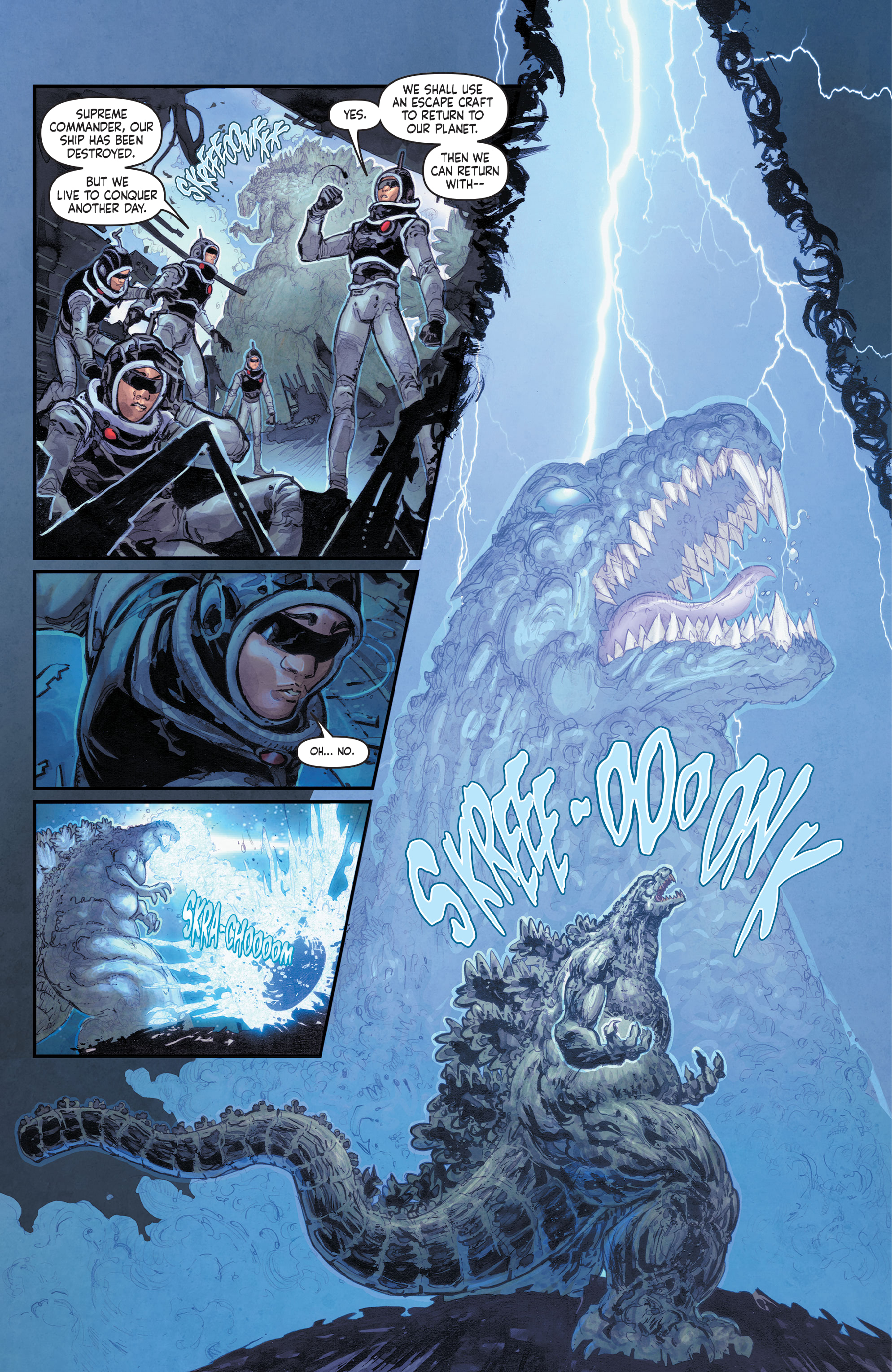 Read online Godzilla vs. The Mighty Morphin Power Rangers comic -  Issue #5 - 16