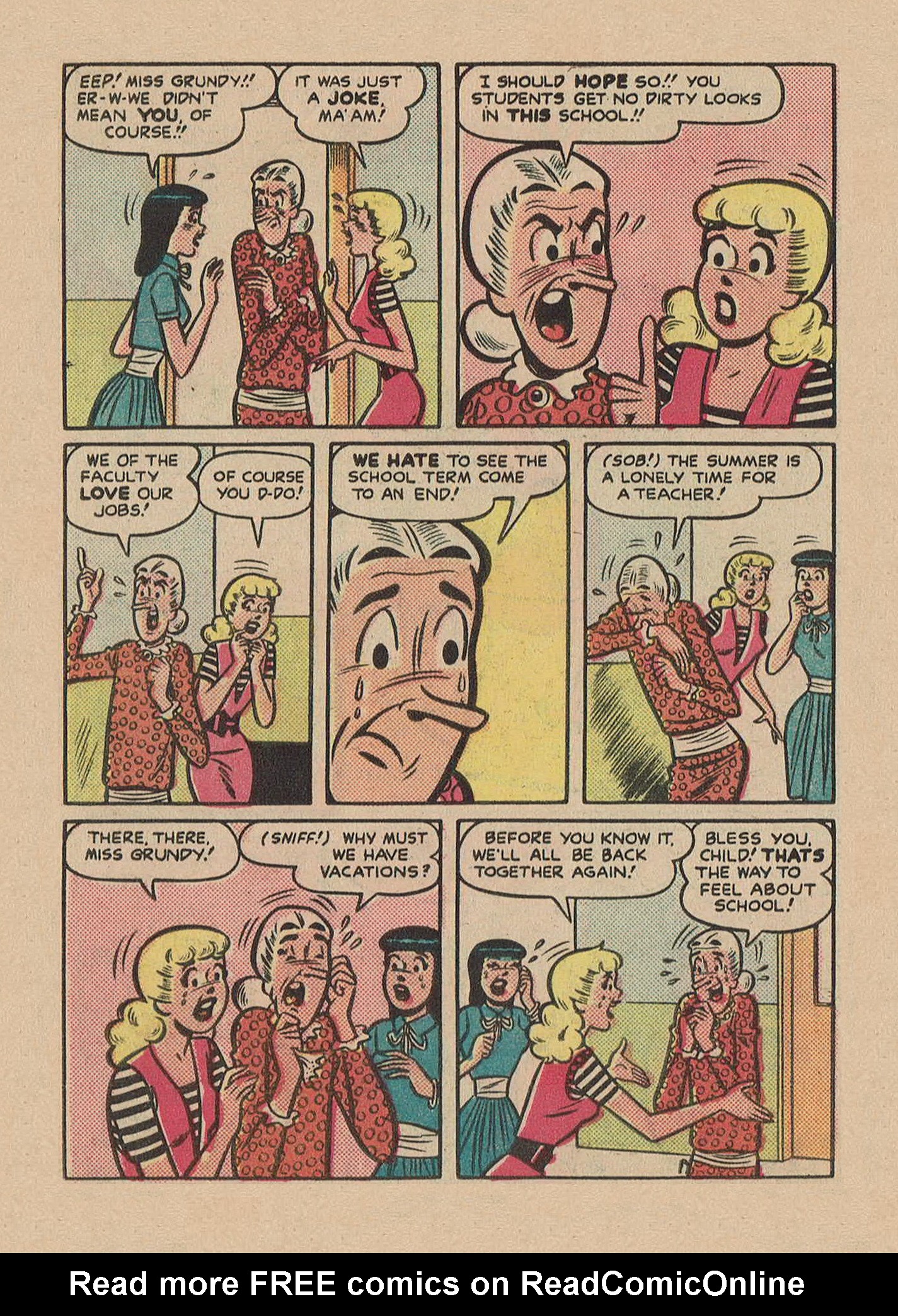 Read online Archie Digest Magazine comic -  Issue #74 - 106