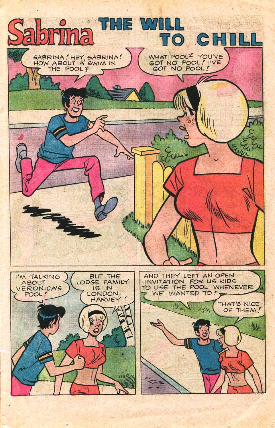 Read online Archie's TV Laugh-Out comic -  Issue #35 - 13