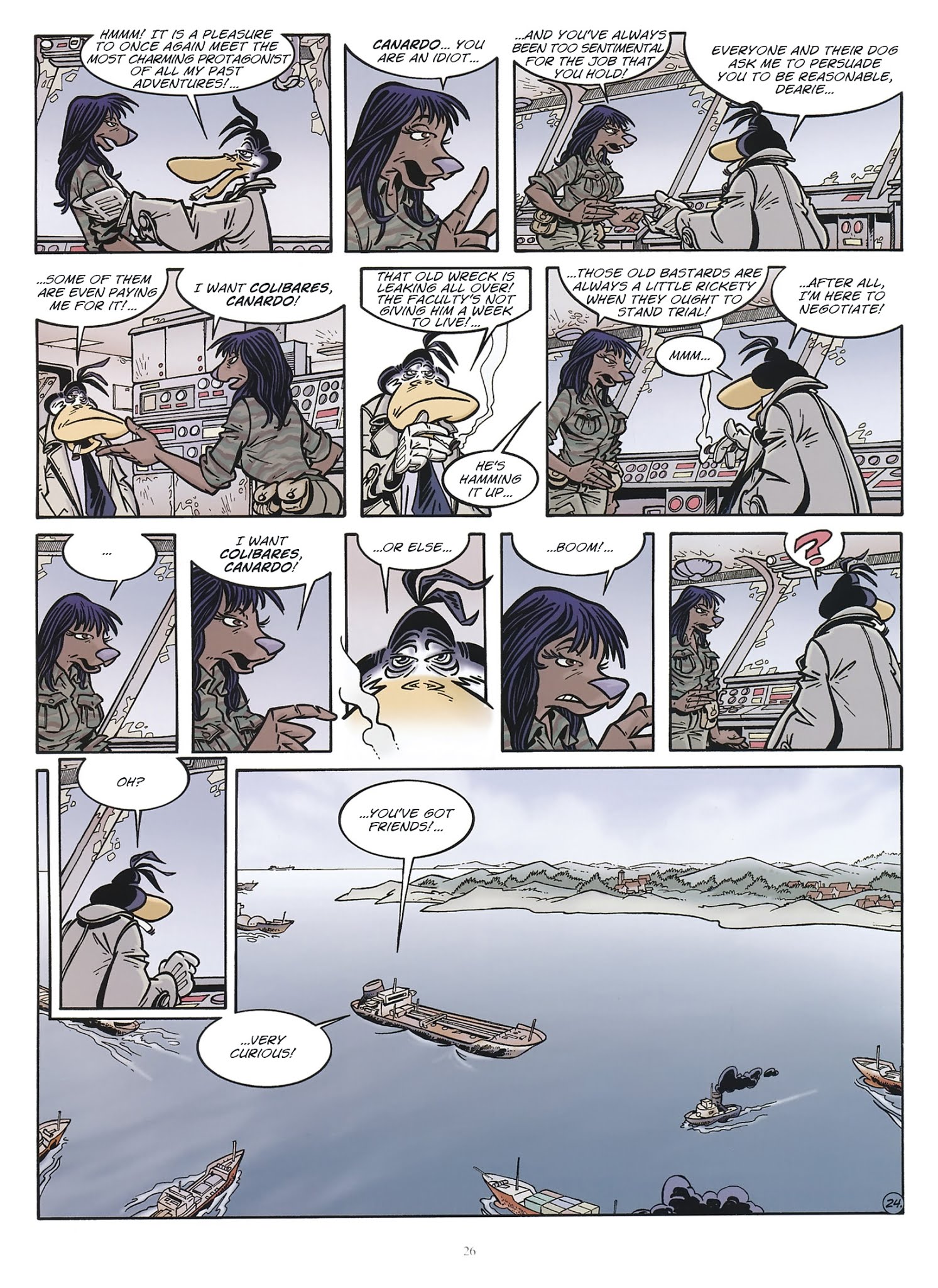 Read online Une enquête de l'inspecteur Canardo comic -  Issue #14 - 27