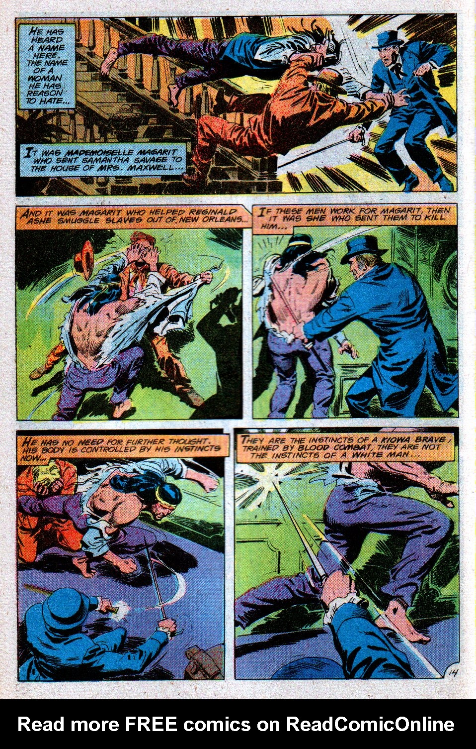 Read online Weird Western Tales (1972) comic -  Issue #50 - 16