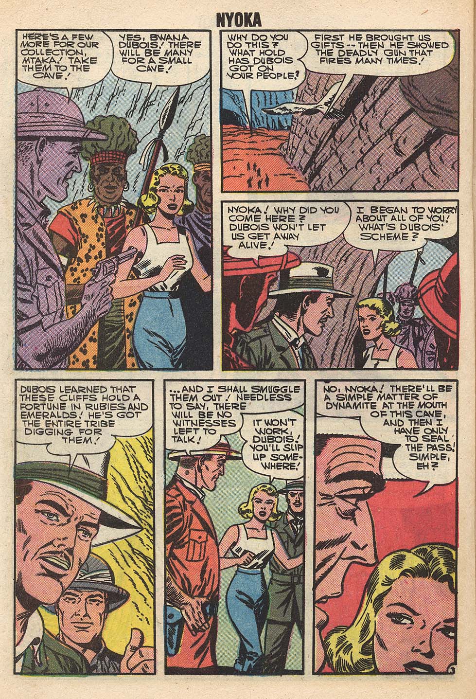 Read online Nyoka the Jungle Girl (1955) comic -  Issue #20 - 20