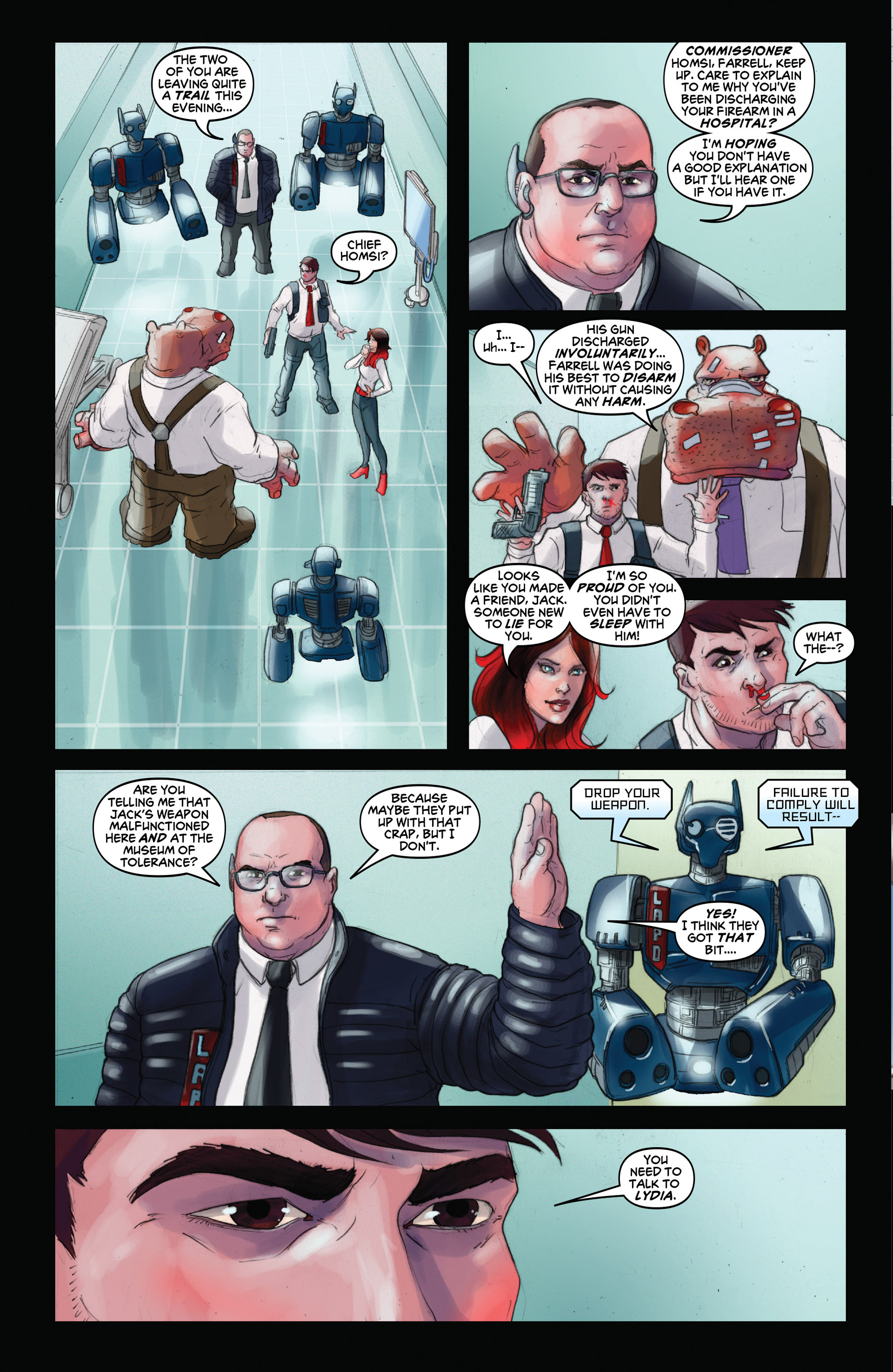 Read online Elephantmen comic -  Issue #53 - 17