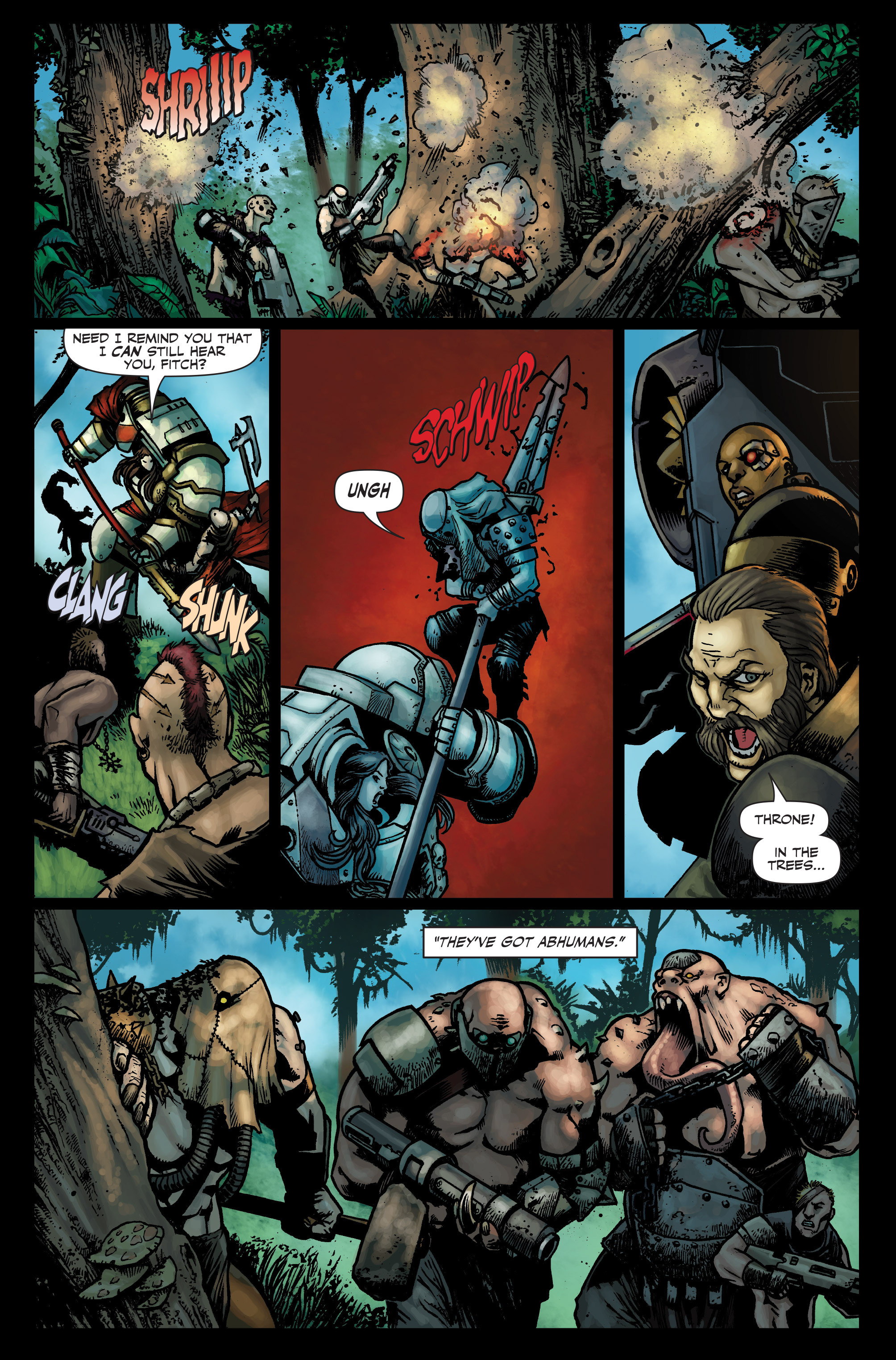 Read online Warhammer 40,000: Will of Iron comic -  Issue #6 - 12