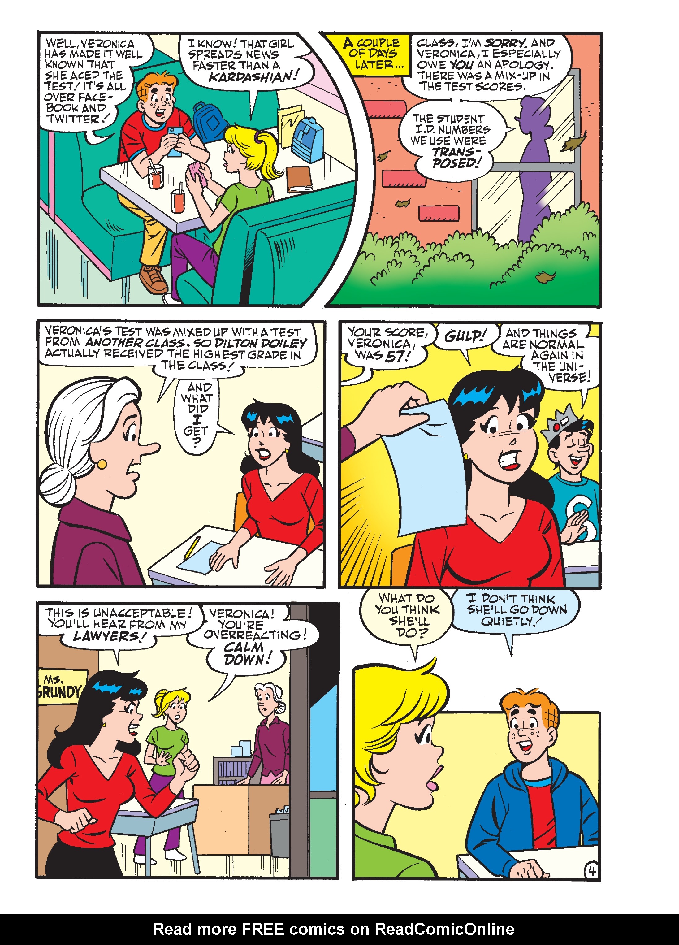 Read online Betty & Veronica Friends Double Digest comic -  Issue #255 - 5