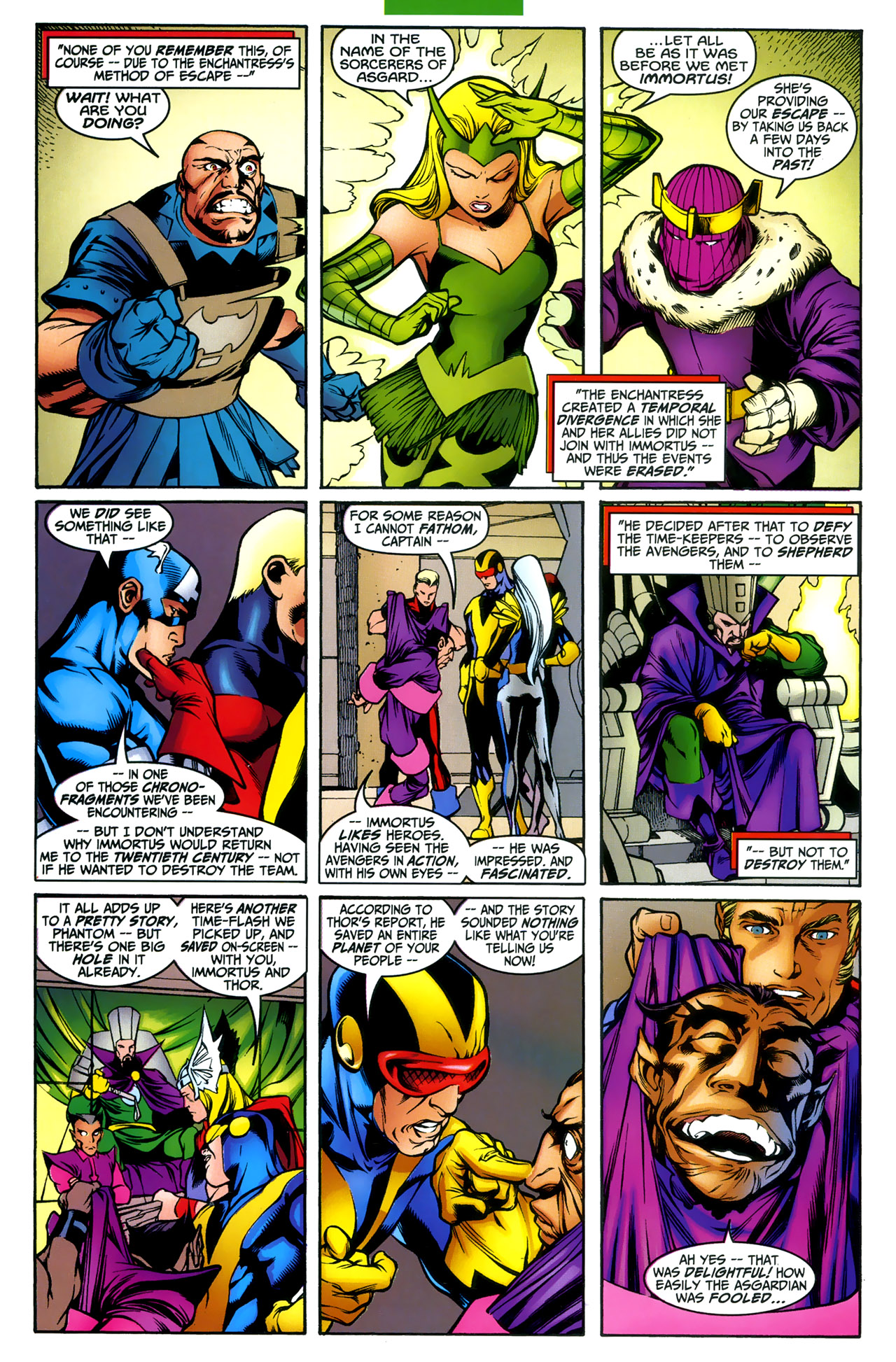 Read online Avengers Forever comic -  Issue #8 - 9