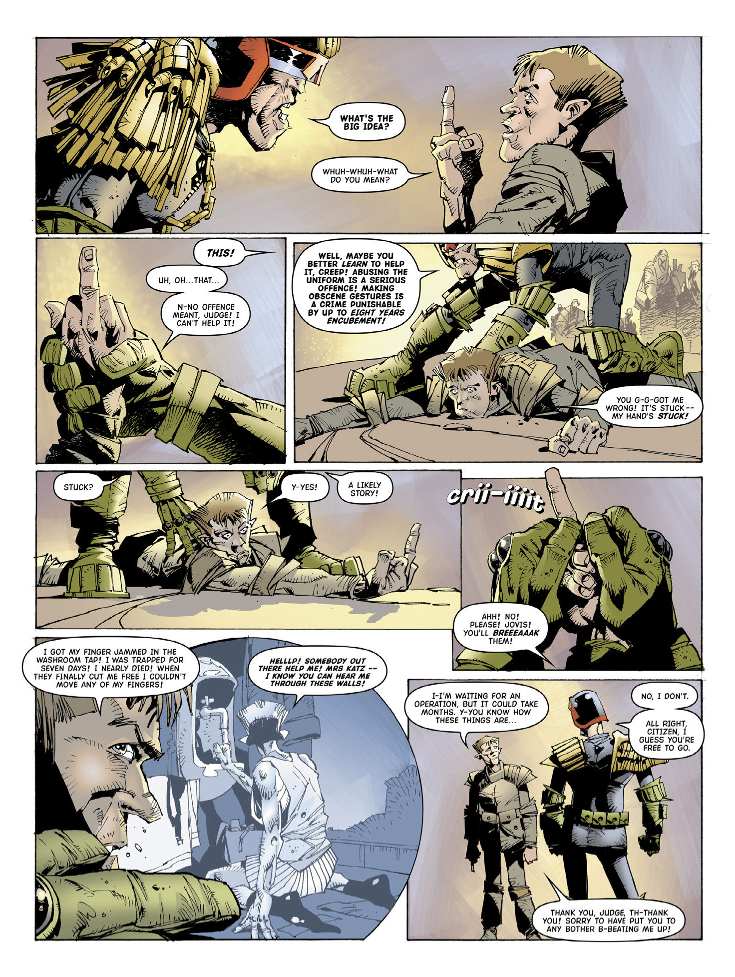 Read online Judge Dredd: The Complete Case Files comic -  Issue # TPB 38 (Part 2) - 52