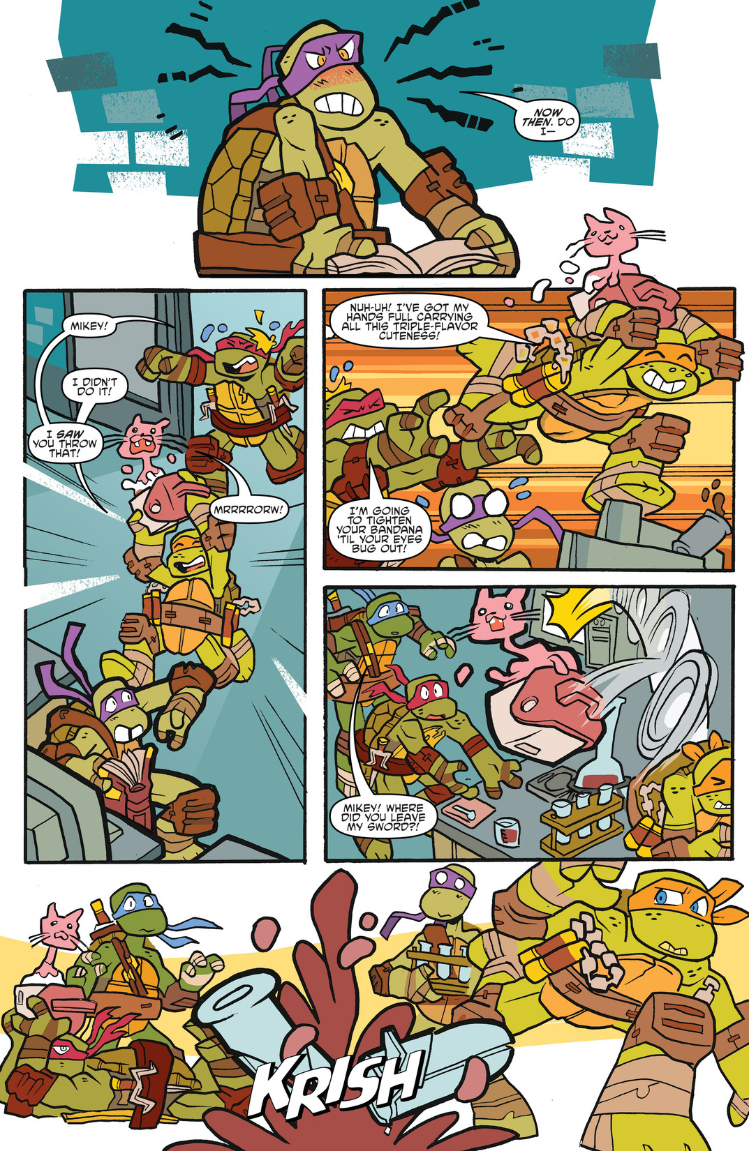 Read online Teenage Mutant Ninja Turtles Amazing Adventures comic -  Issue #5 - 19