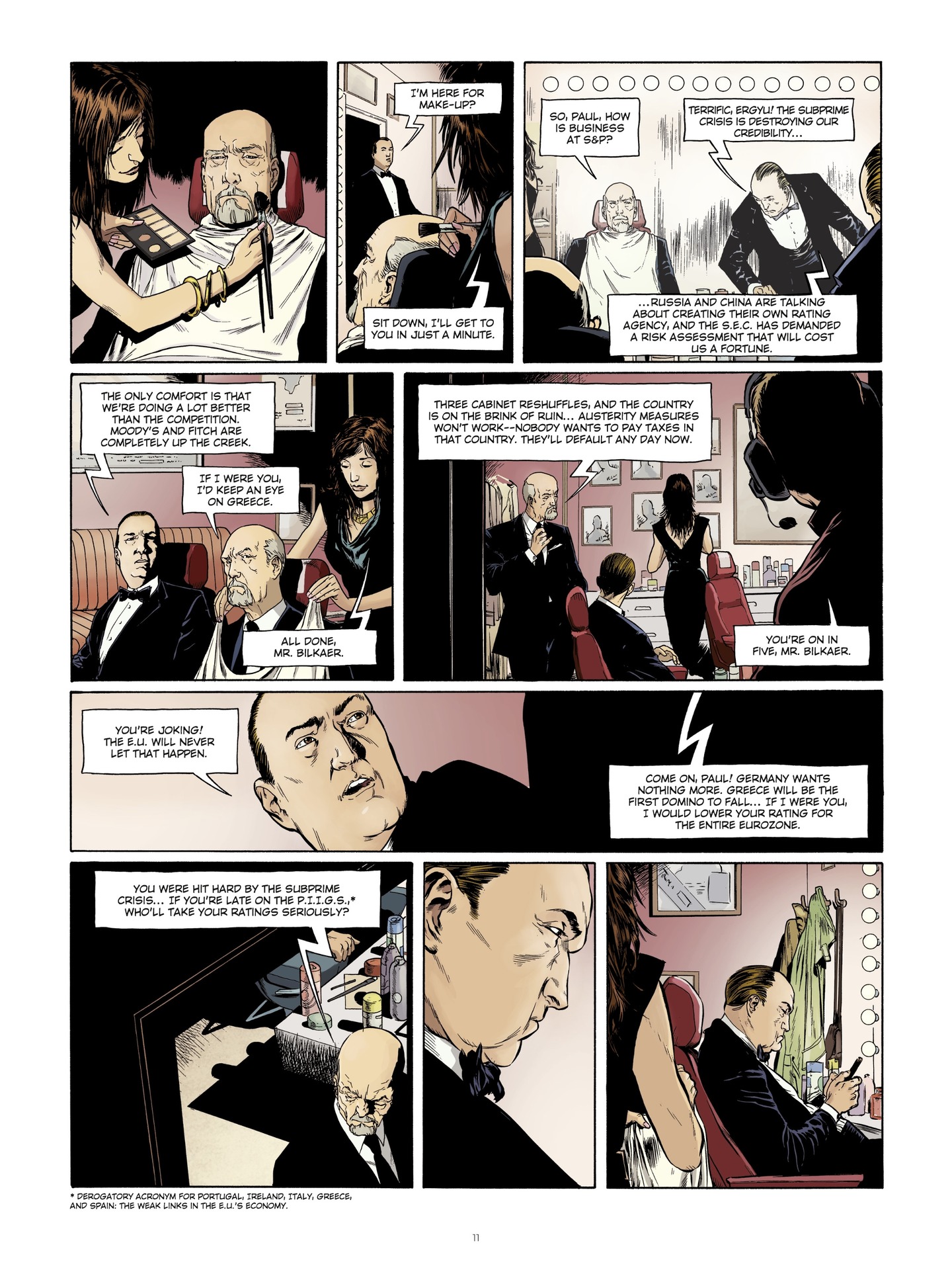 Read online Hedge Fund comic -  Issue #3 - 12