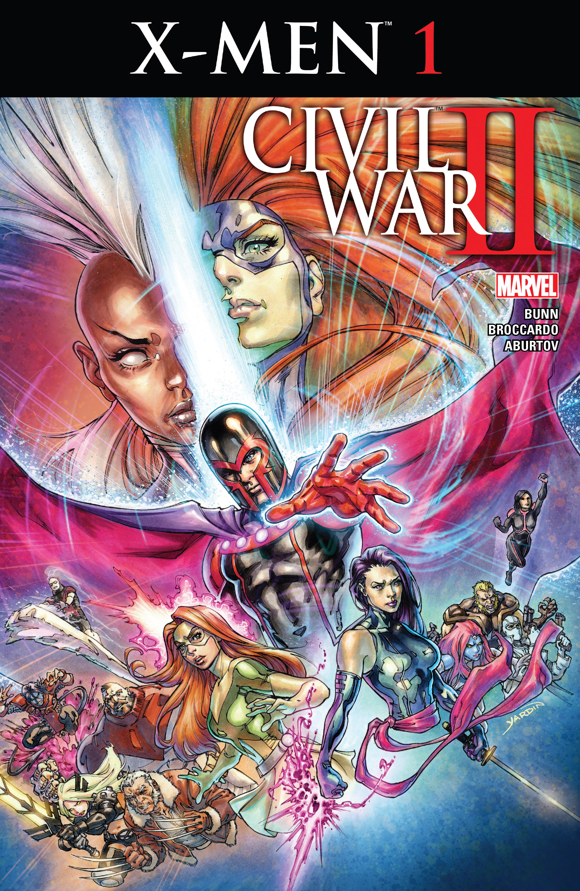 Read online Civil War II: X-Men comic -  Issue #1 - 1