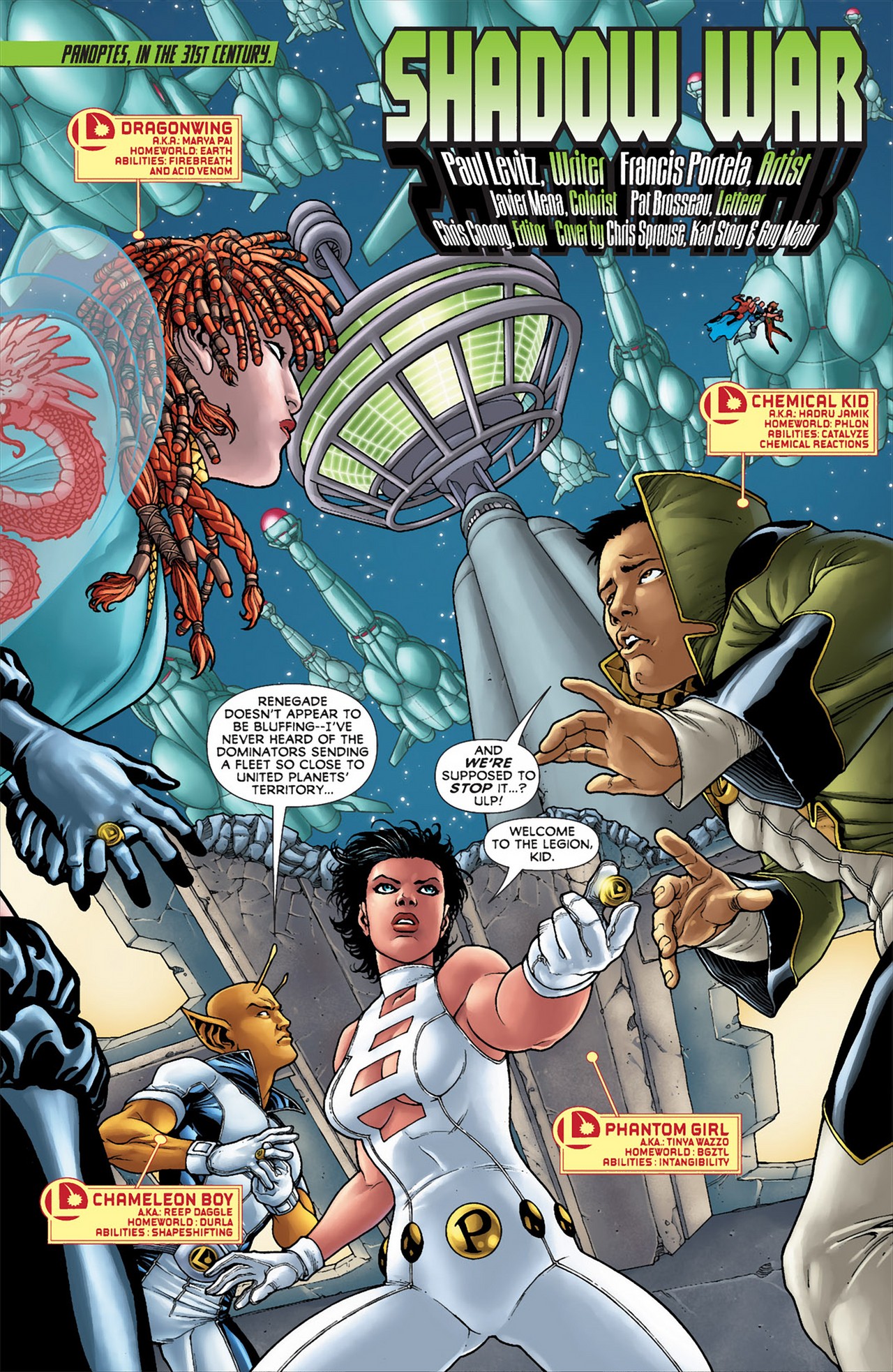 Read online Legion of Super-Heroes (2011) comic -  Issue #3 - 2