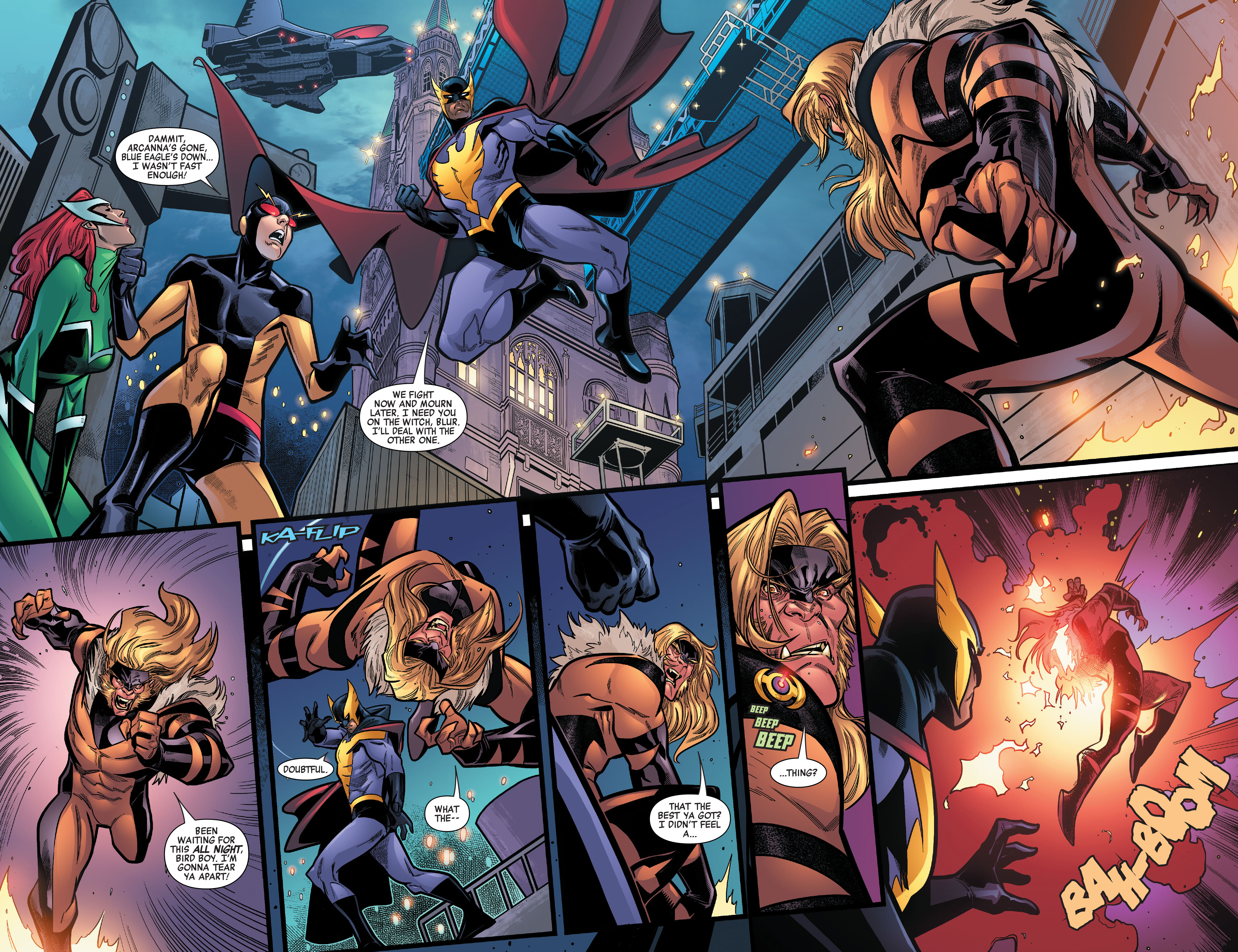 Read online Heroes Reborn: One-Shots comic -  Issue # Siege Society - 22