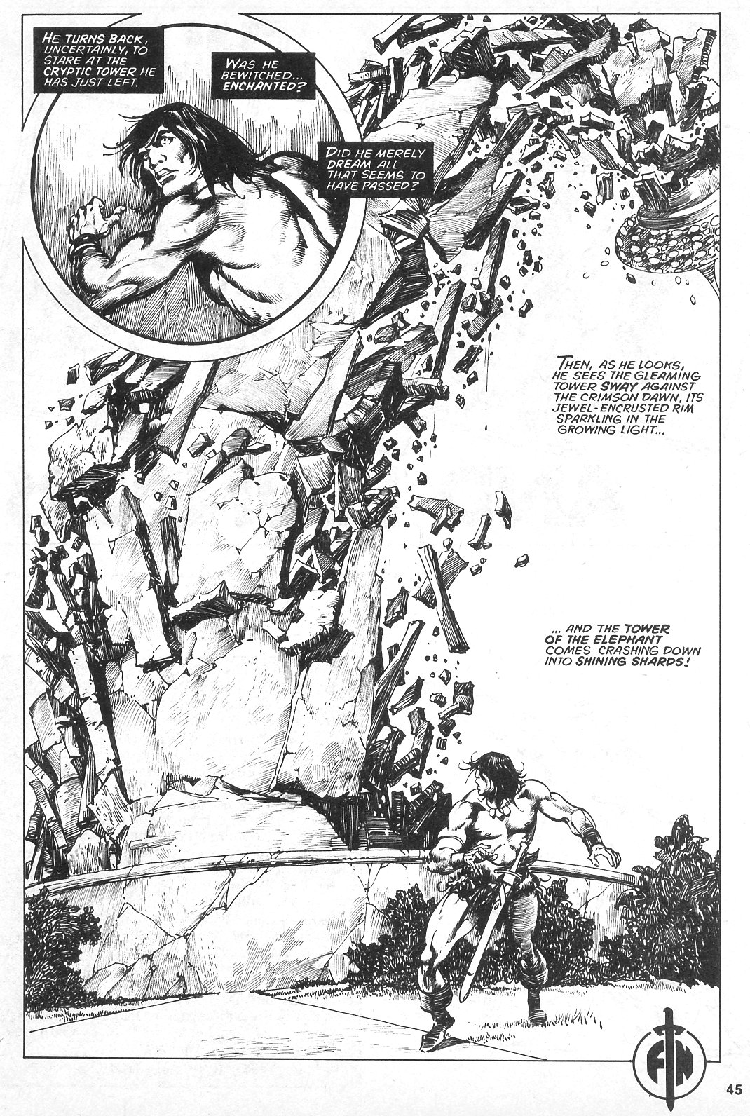 The Savage Sword Of Conan issue 24 - Page 45