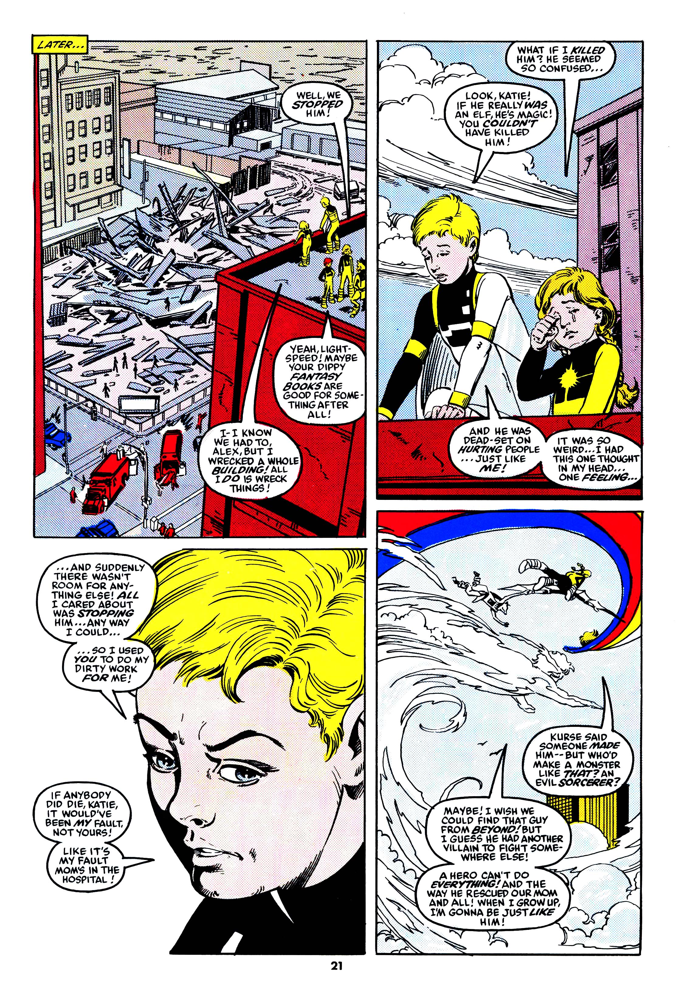 Read online Secret Wars (1985) comic -  Issue #65 - 21