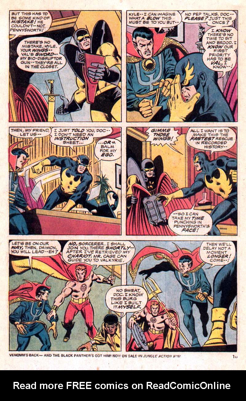 Read online The Defenders (1972) comic -  Issue #25 - 11