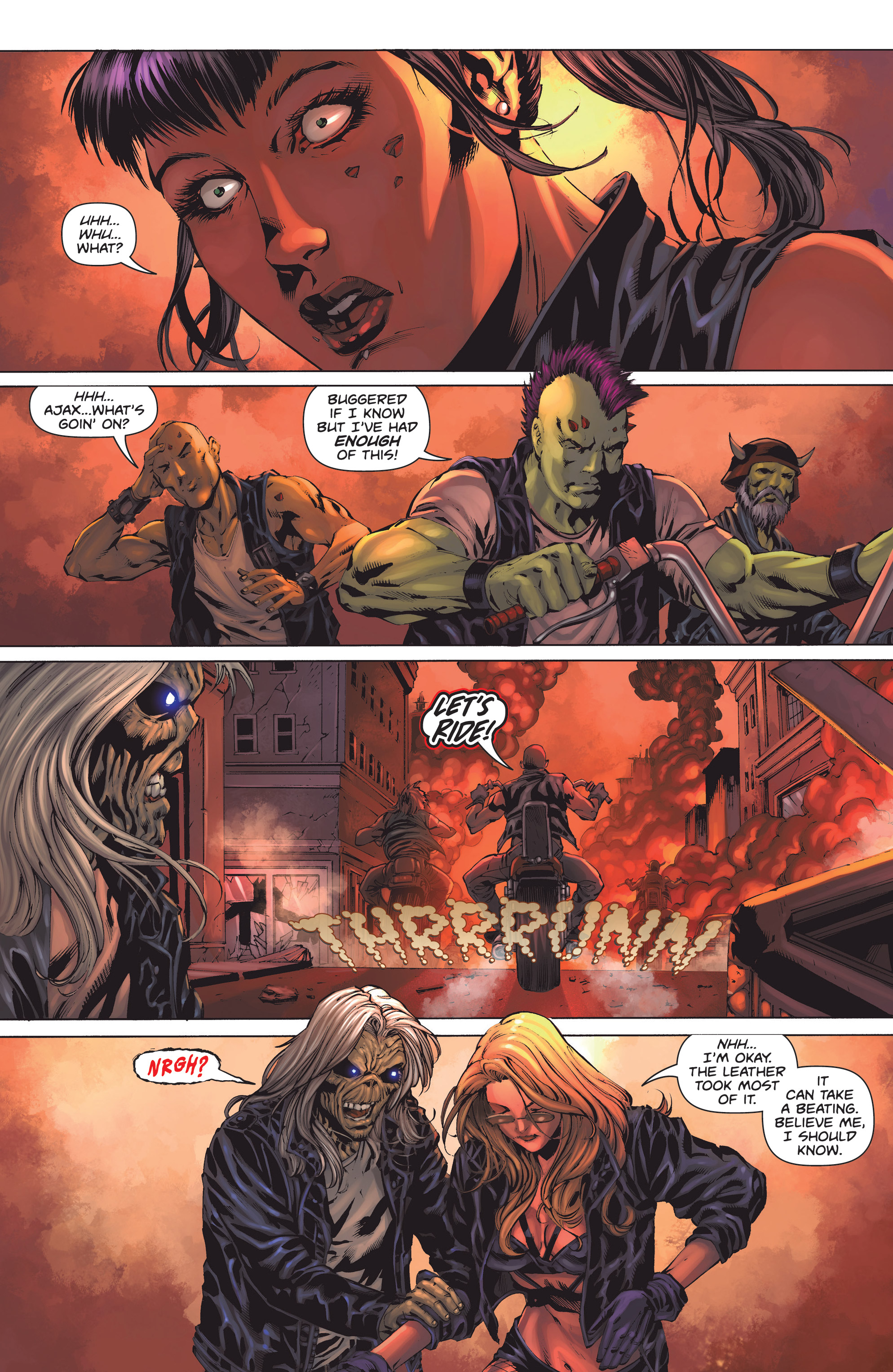 Read online Iron Maiden: Legacy of the Beast - Night City comic -  Issue #2 - 25