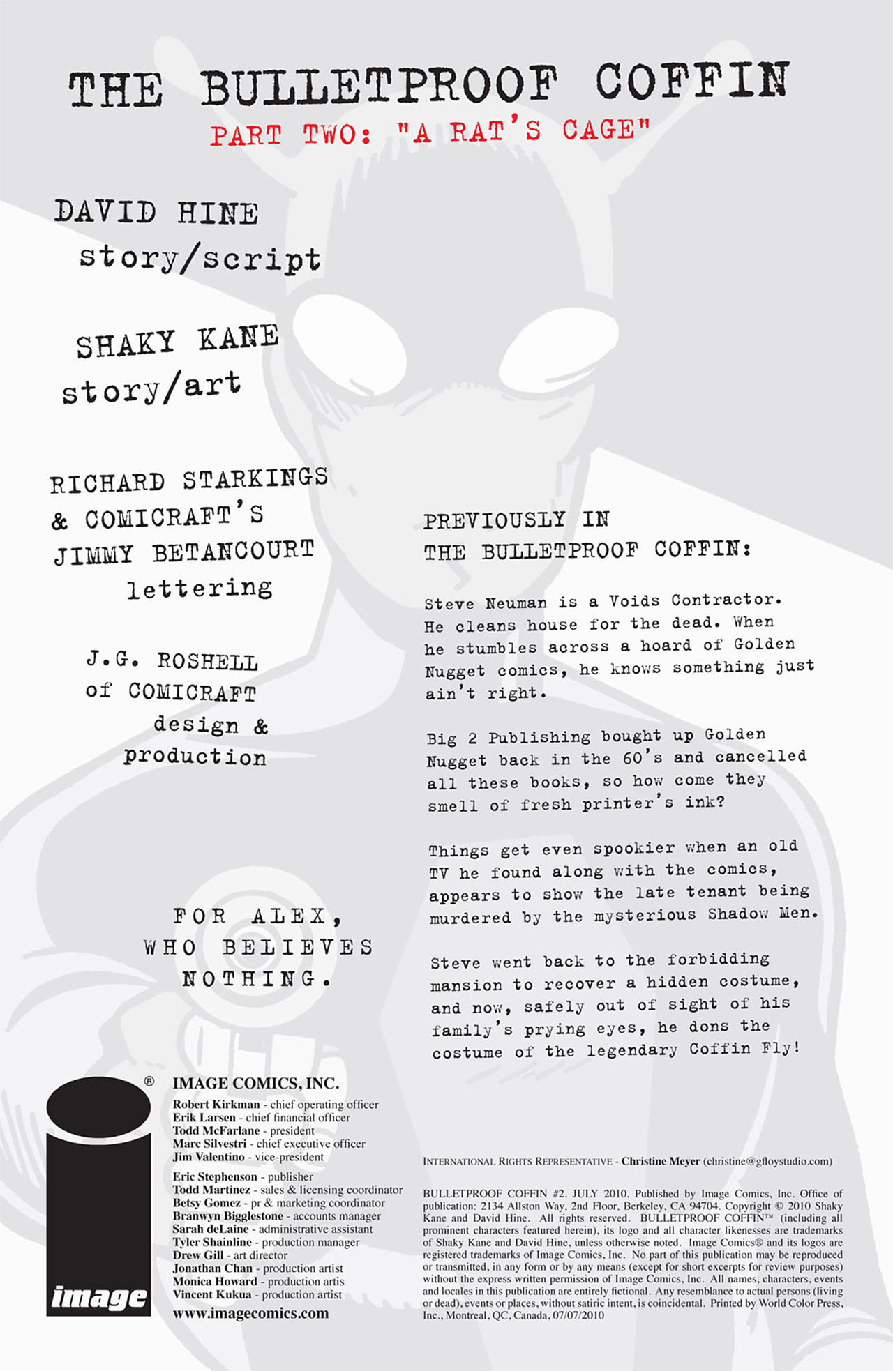 Read online Bulletproof Coffin comic -  Issue #2 - 2