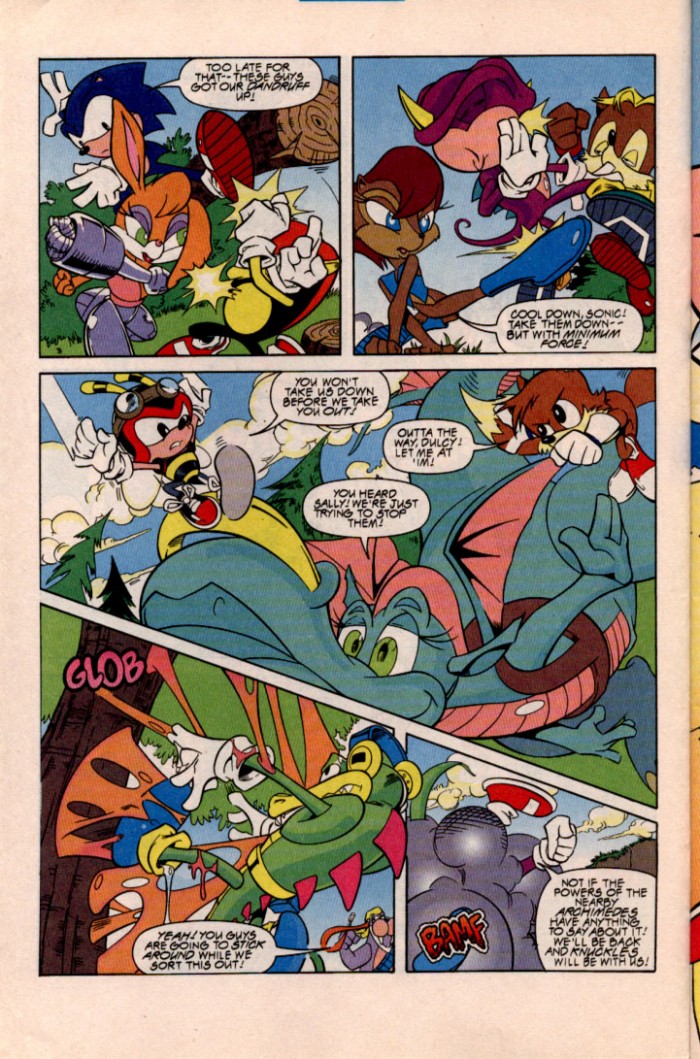 Read online Sonic Super Special comic -  Issue #1 - Sonic Vs. Knuckles Battle Royal - 7