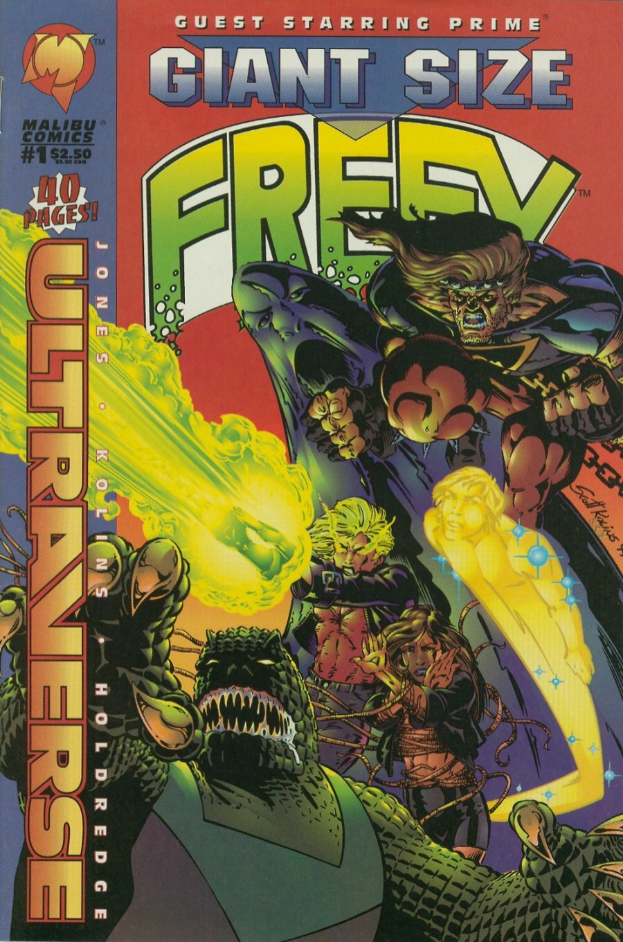 Read online Giant Size Freex comic -  Issue # Full - 1