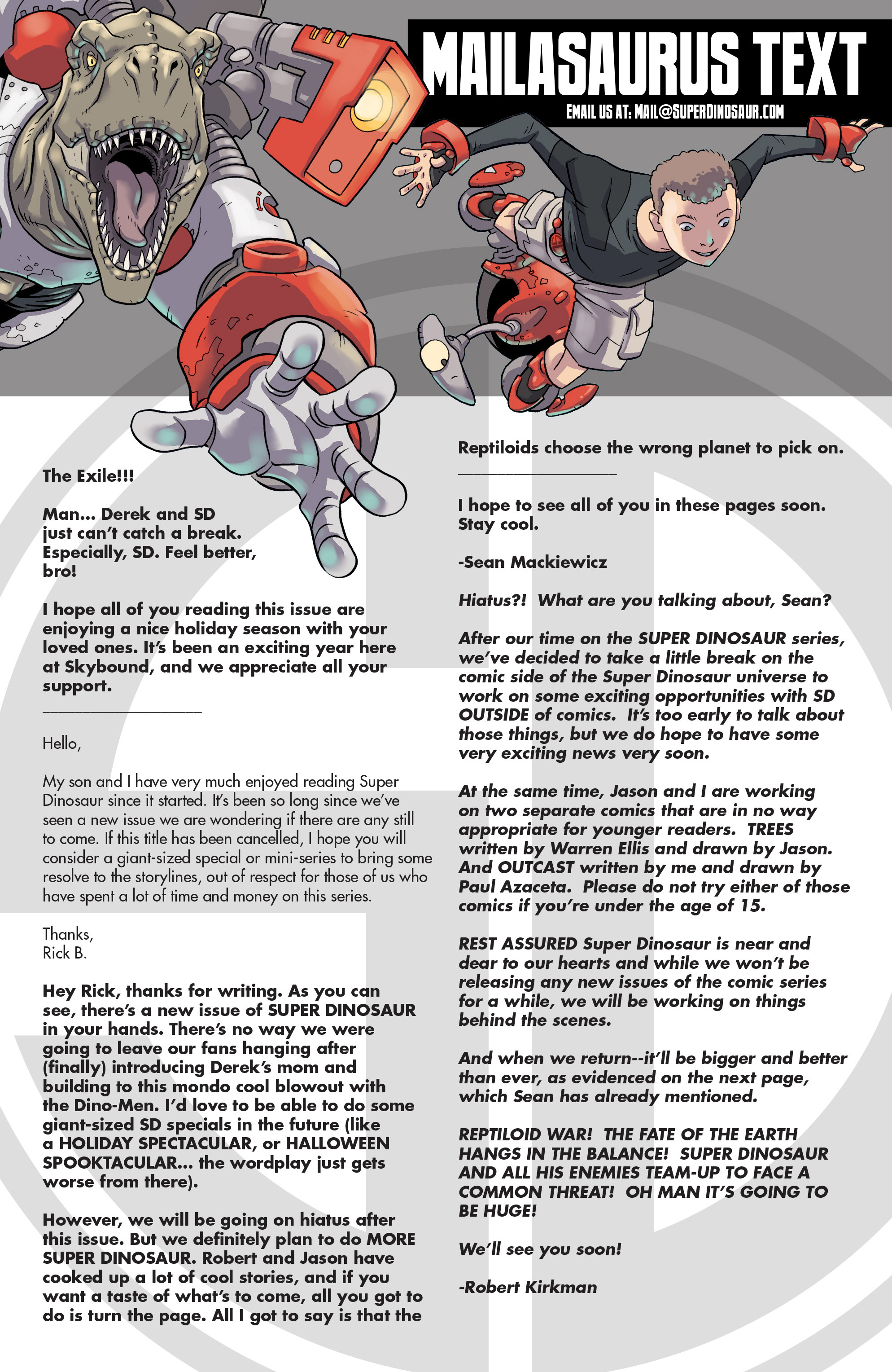 Read online Super Dinosaur (2011) comic -  Issue #23 - 21